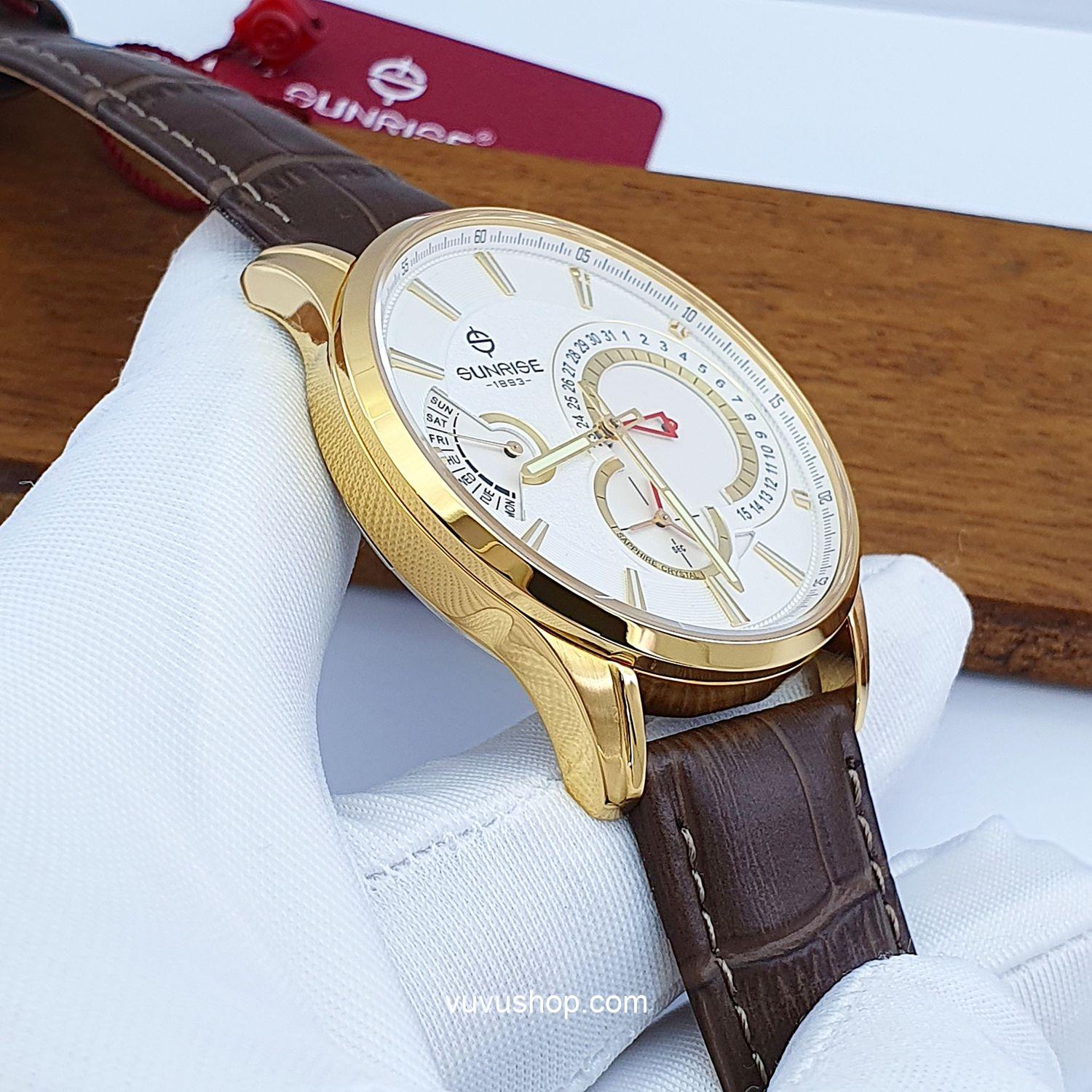 Đồng hồ nam SUNRISE 1201PA - Chính hãng - Ảnh 4