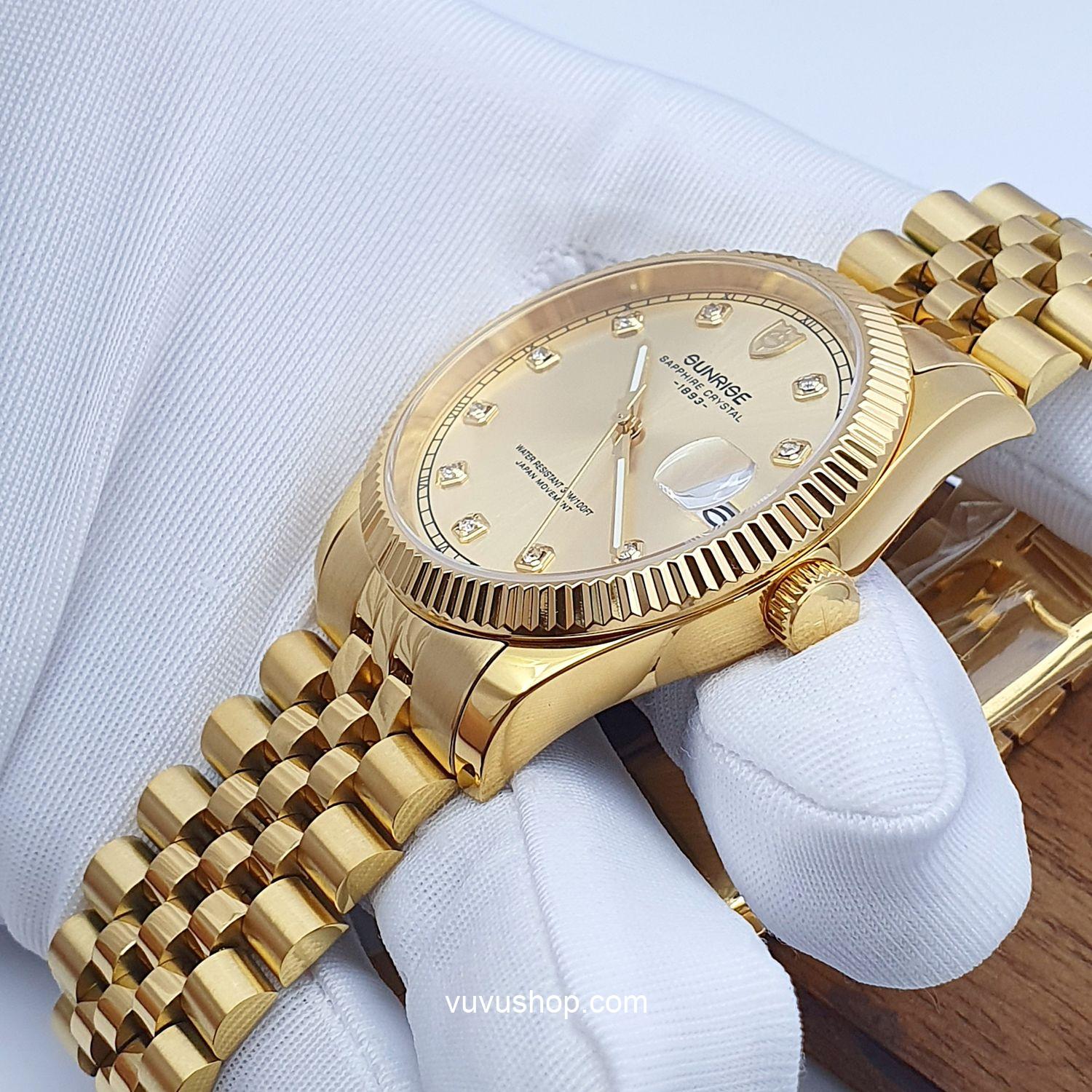 Đồng hồ nam SUNRISE 1255SA Chính hãng - Ảnh 6