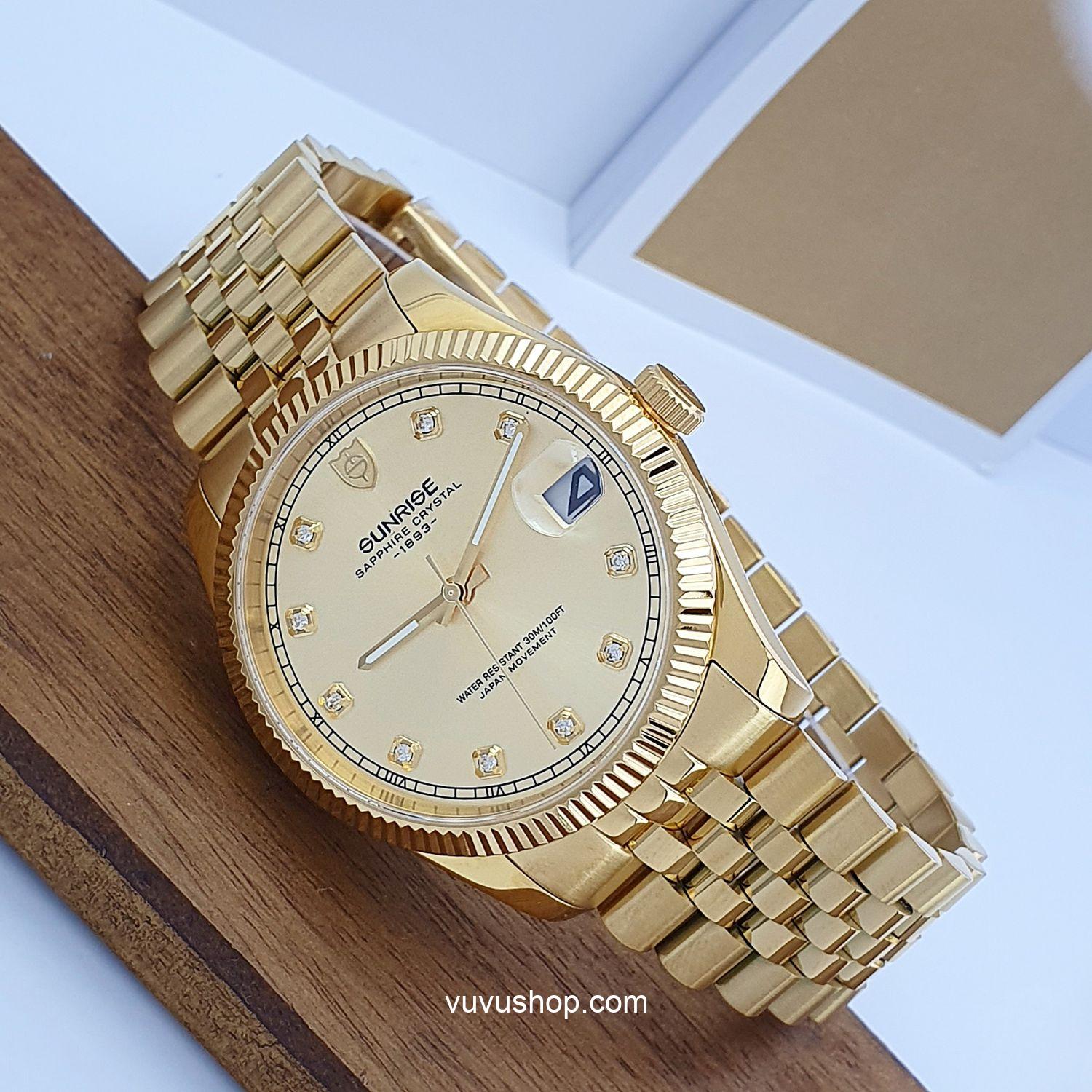 Đồng hồ nam SUNRISE 1255SA Chính hãng - Ảnh 3