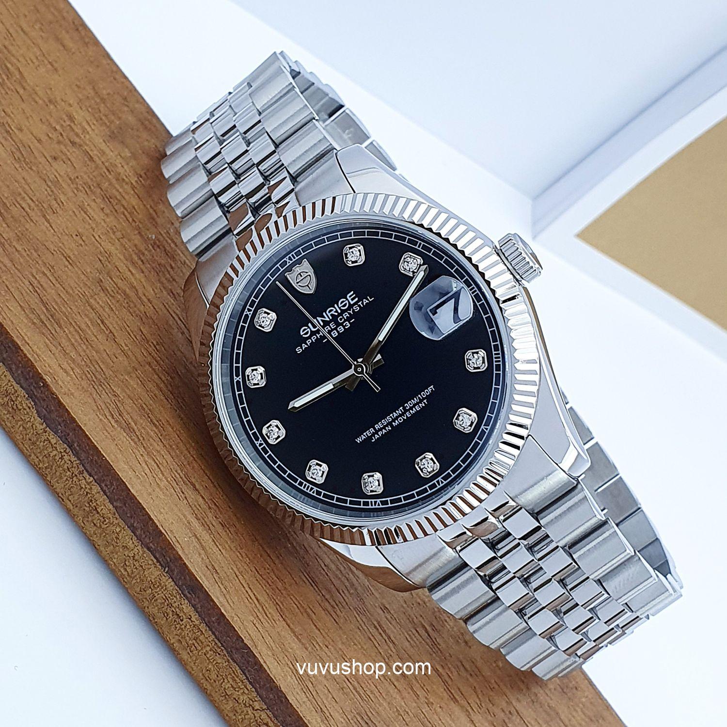 Đồng hồ nam SUNRISE 1255SA Chính hãng - Ảnh 2