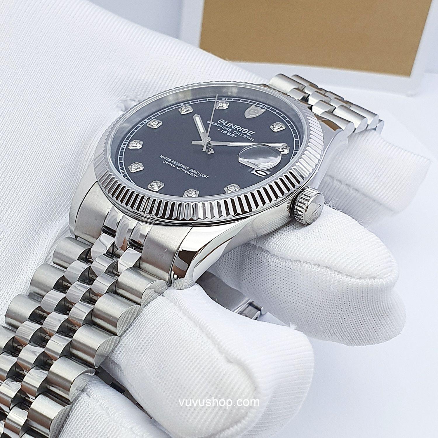 Đồng hồ nam SUNRISE 1255SA Chính hãng - Ảnh 3