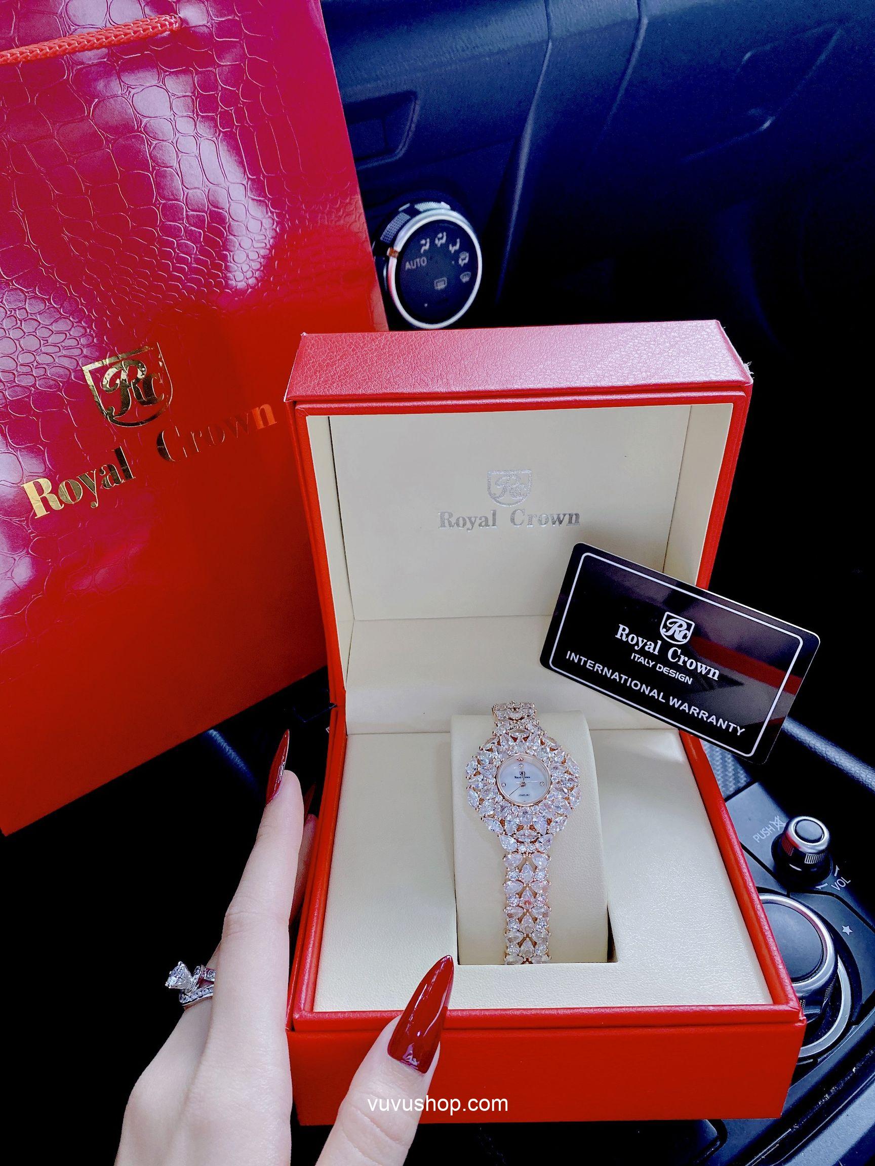 Đồng hồ nữ ROYAL CROWN - Fullbox - Ảnh 11