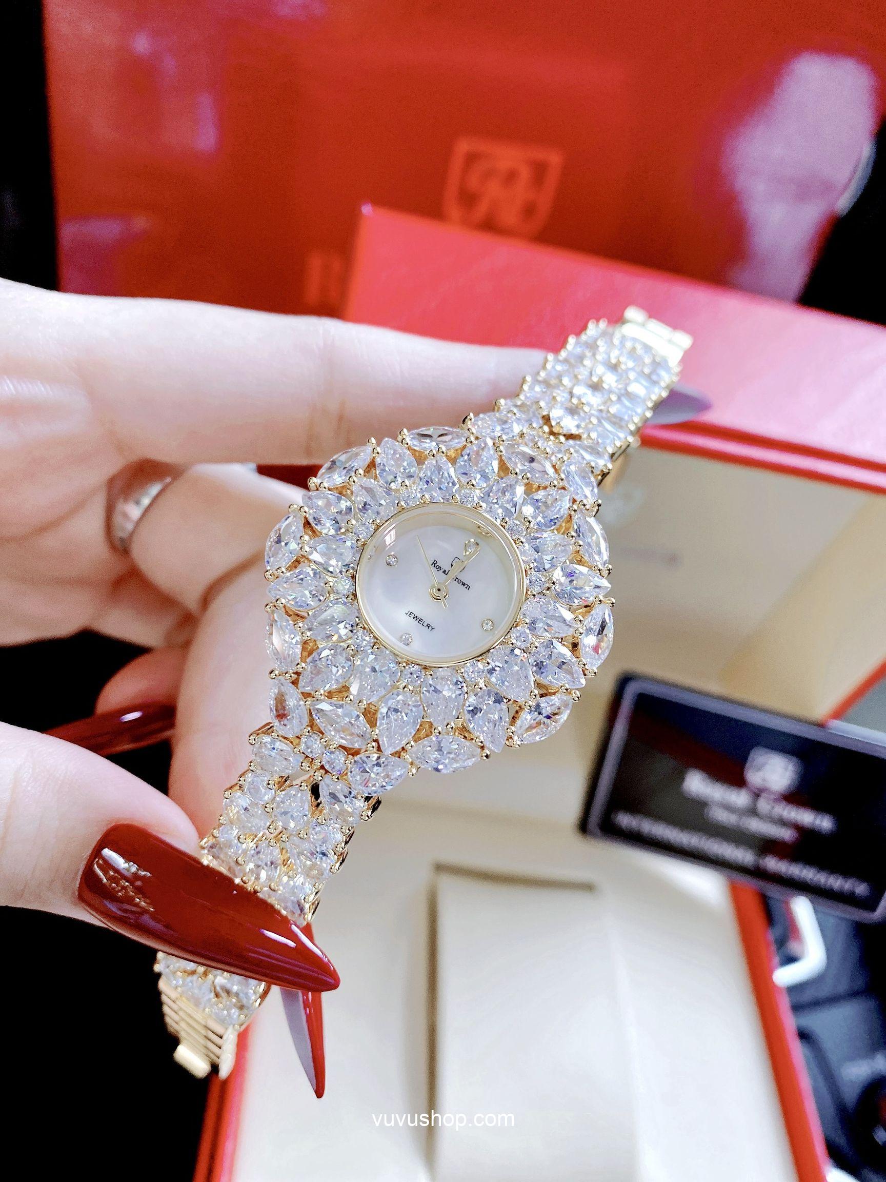 Đồng hồ nữ ROYAL CROWN - Fullbox - Ảnh 4