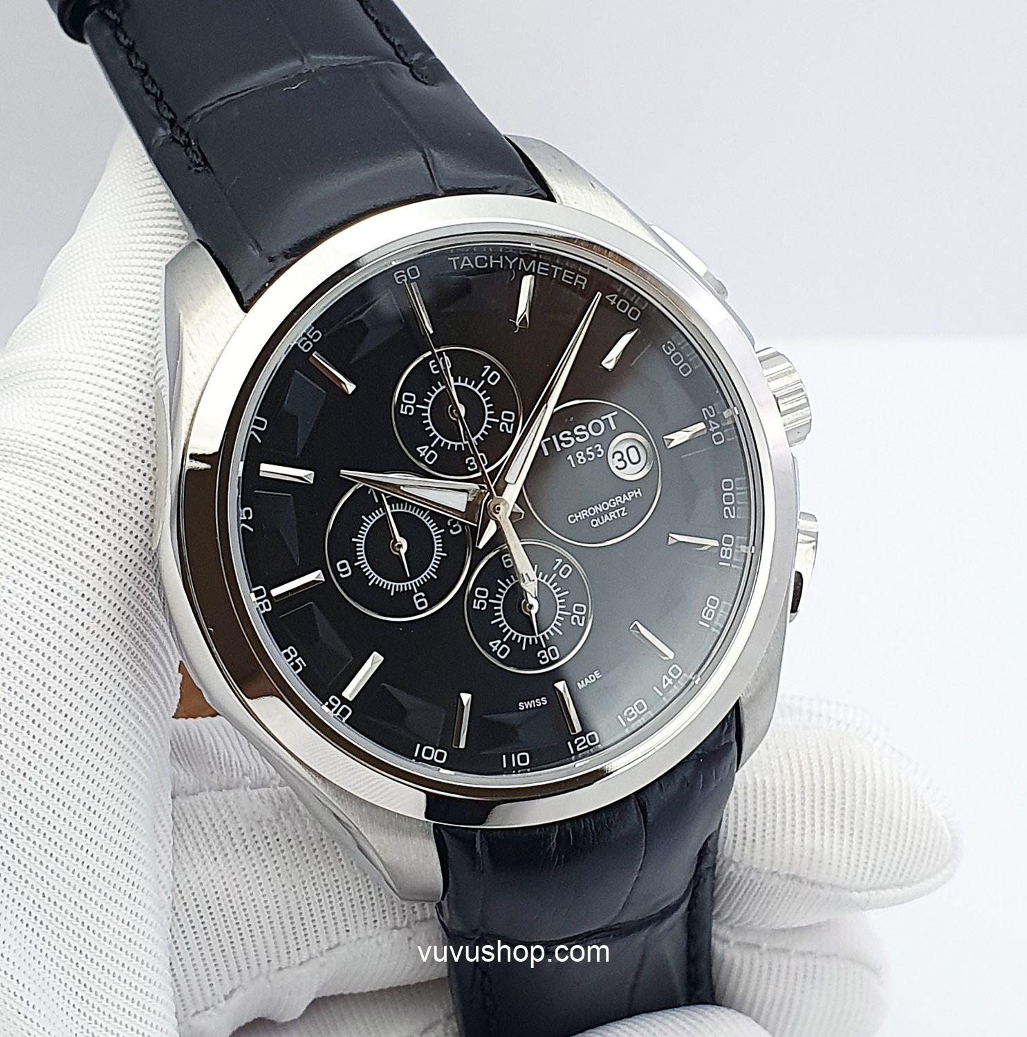 Đồng hồ nam TISSOT T035627 Chronograph (Pin) - Kính Sapphire - Ảnh 4