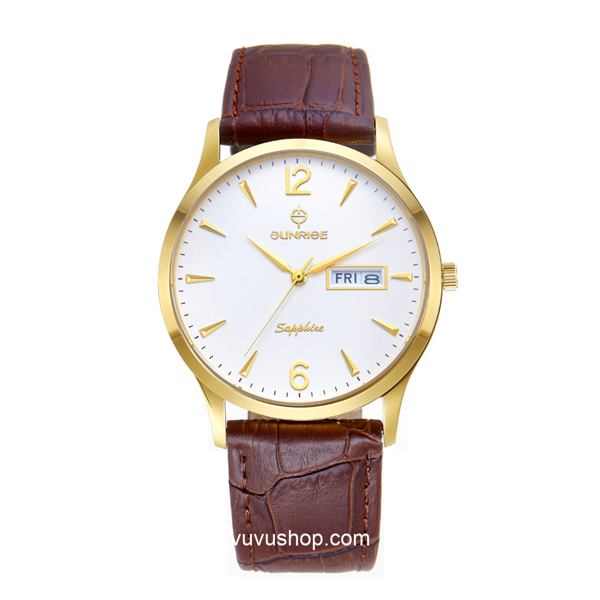 Đồng hồ nam SUNRISE DM778PWA - Chính hãng - Ảnh 3