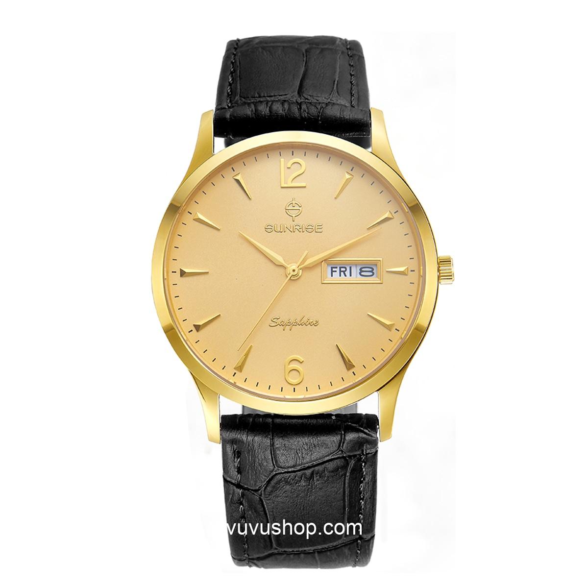 Đồng hồ nam SUNRISE DM778PWA - Chính hãng - Ảnh 2