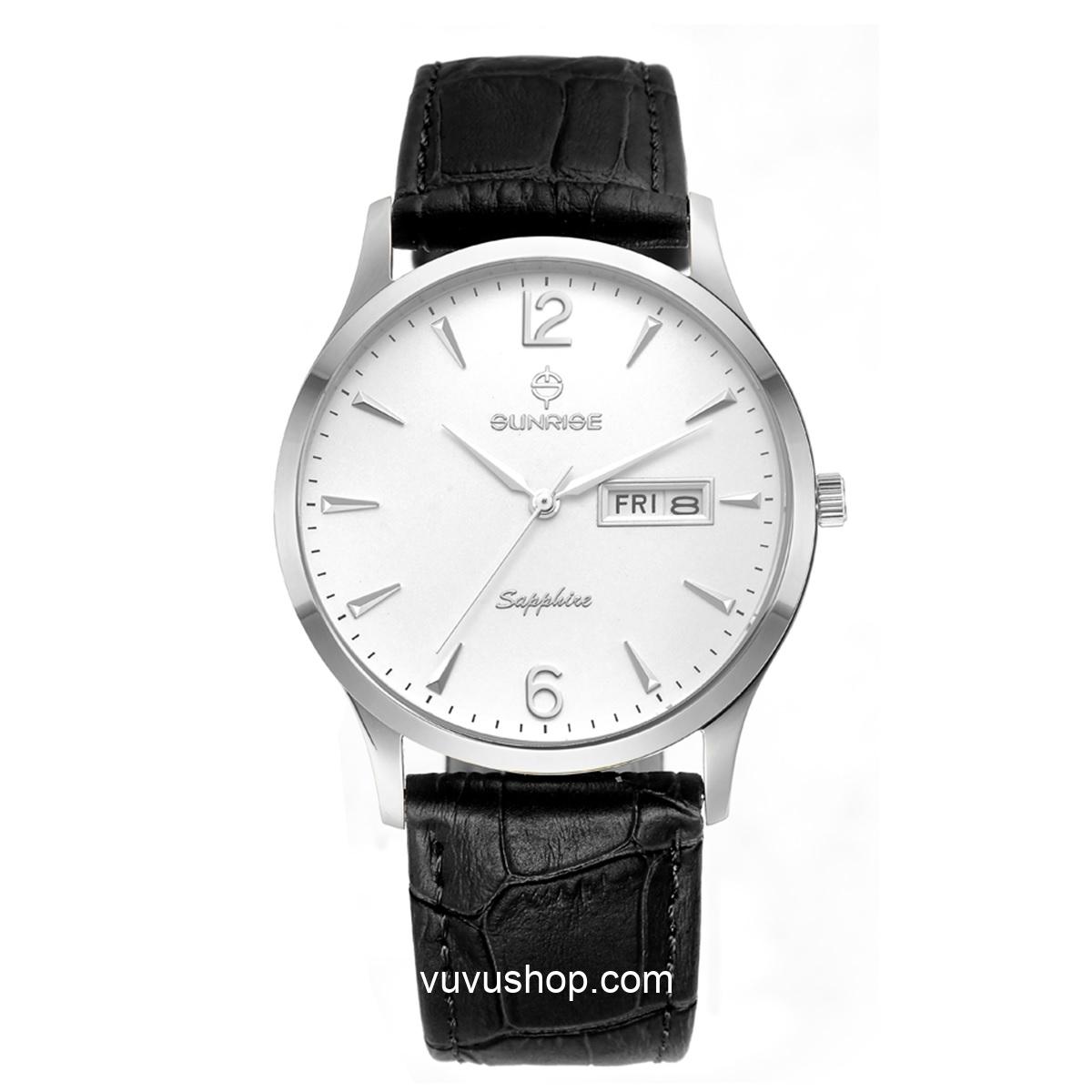 Đồng hồ nam SUNRISE DM778PWA - Chính hãng - Ảnh 2