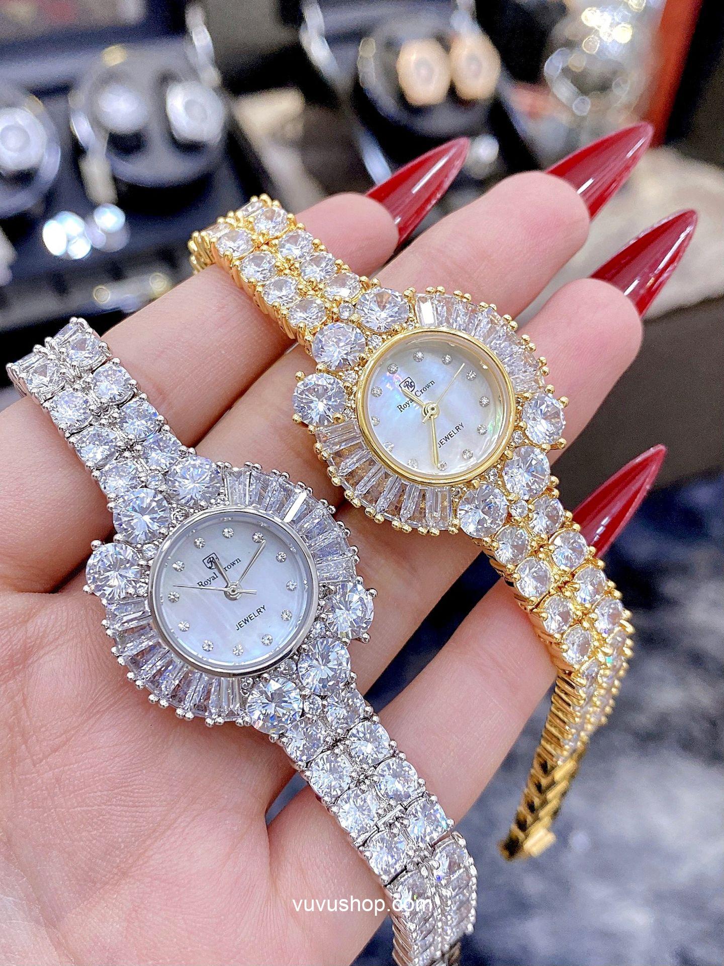 Đồng hồ nữ ROYAL CROWN 1412 - Fullbox