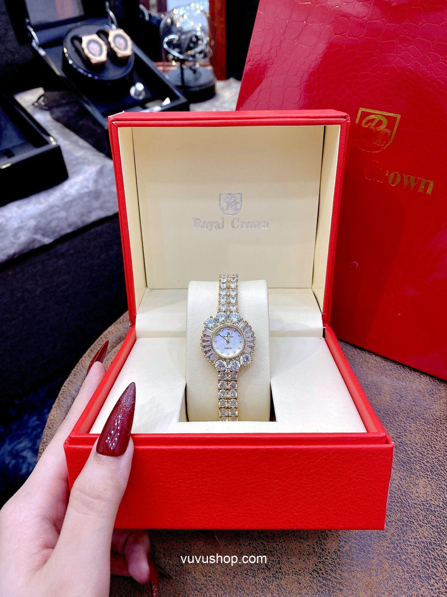 Đồng hồ nữ ROYAL CROWN 1412 - Fullbox - Ảnh 12