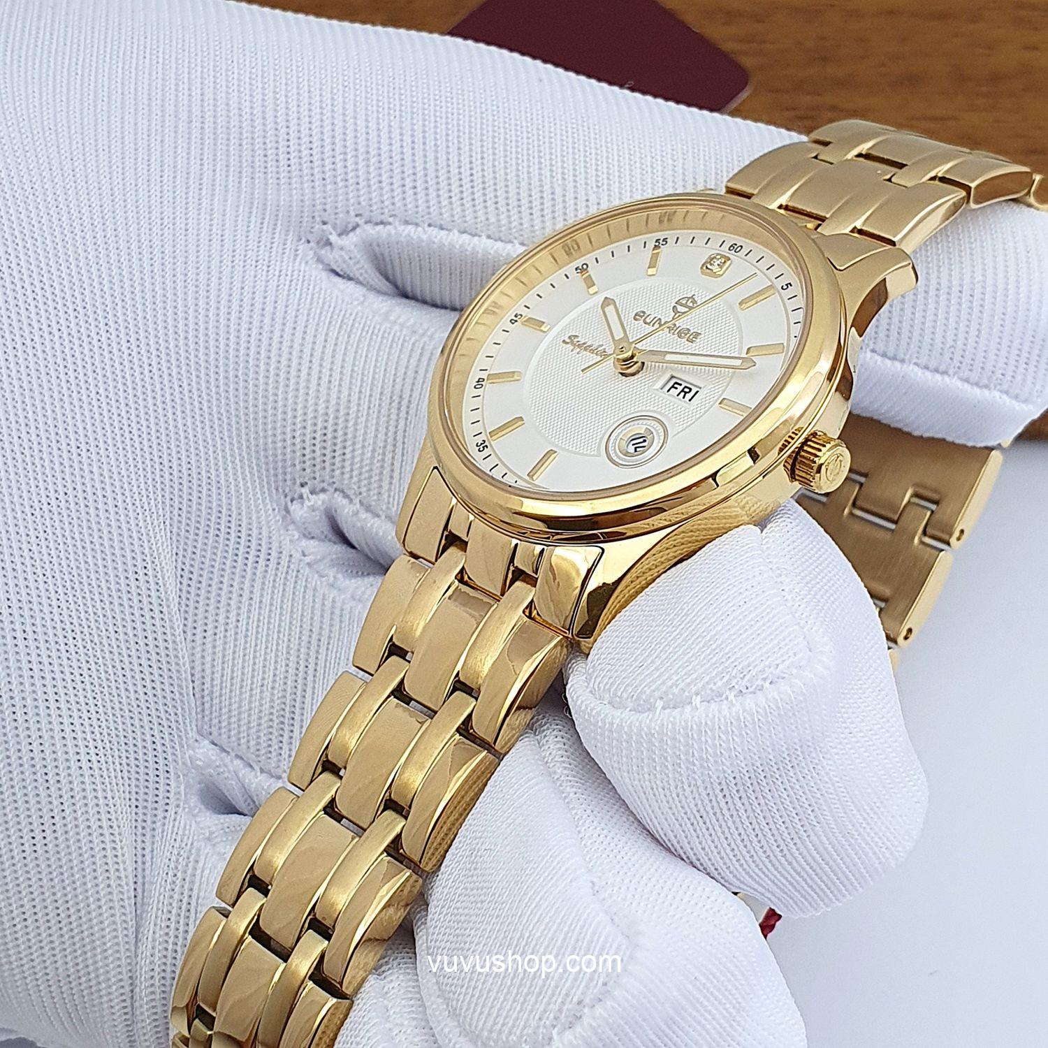 Đồng hồ nữ SUNRISE DL782SWA Chính hãng - Ảnh 8