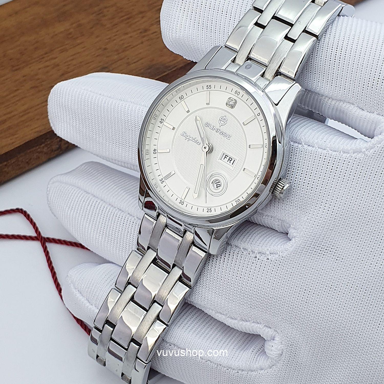 Đồng hồ nữ SUNRISE DL782SWA Chính hãng - Ảnh 6