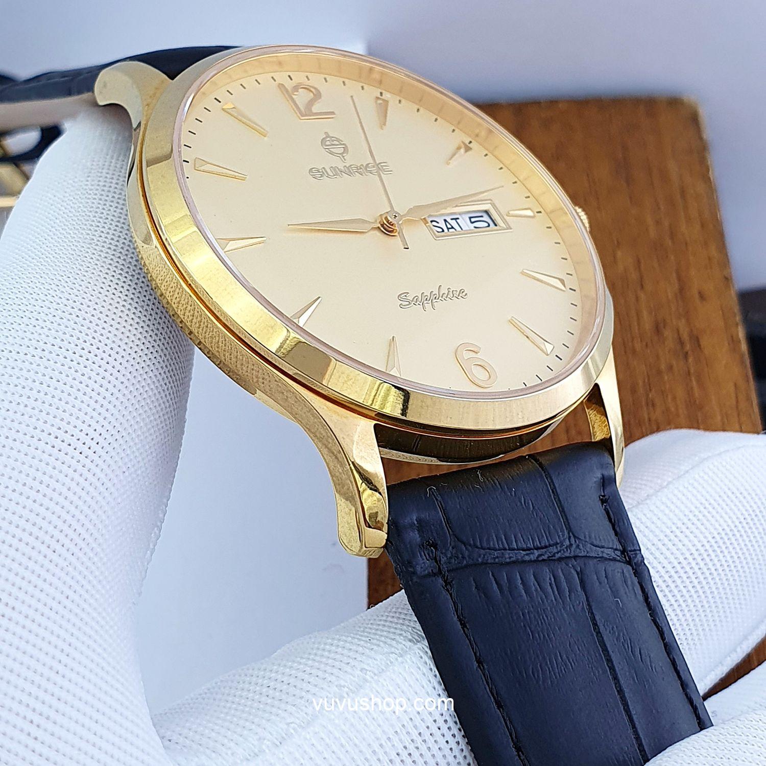Đồng hồ nam SUNRISE DM778PWA - Chính hãng - Ảnh 6