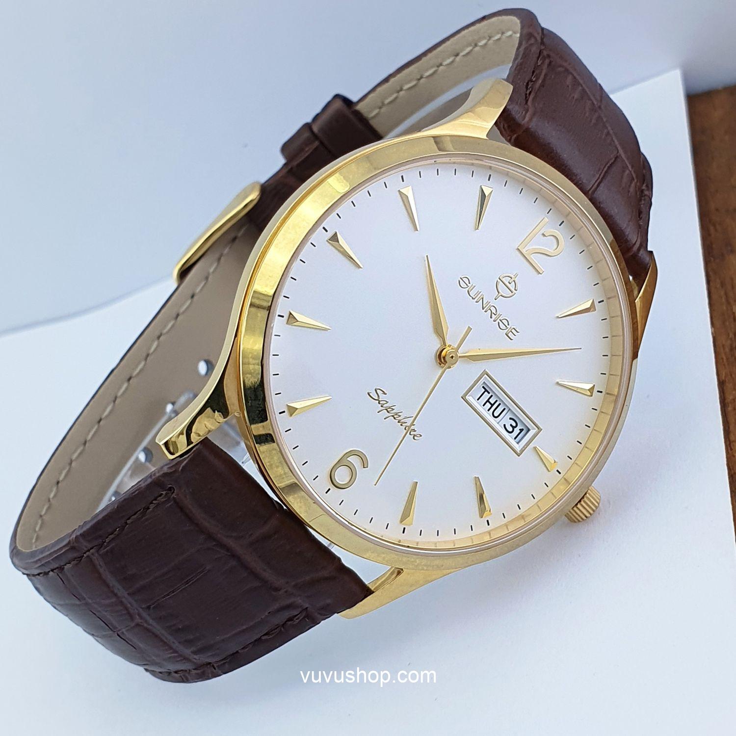 Đồng hồ nam SUNRISE DM778PWA - Chính hãng - Ảnh 5