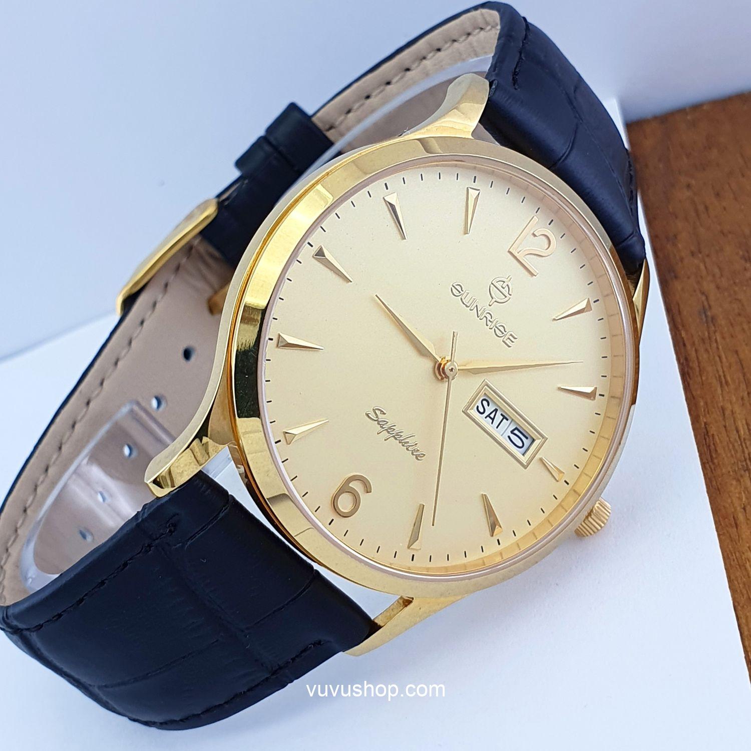 Đồng hồ nam SUNRISE DM778PWA - Chính hãng - Ảnh 4