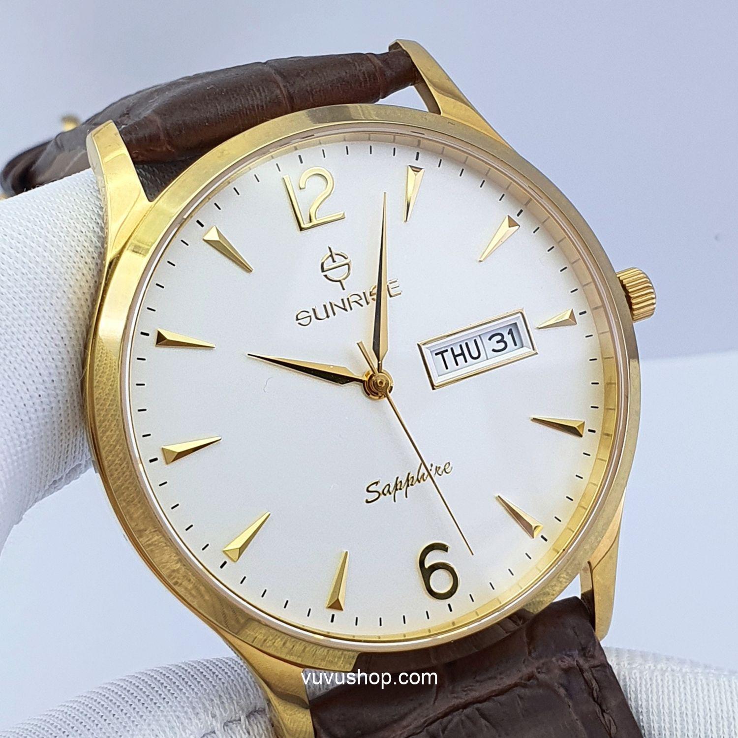 Đồng hồ nam SUNRISE DM778PWA - Chính hãng - Ảnh 11