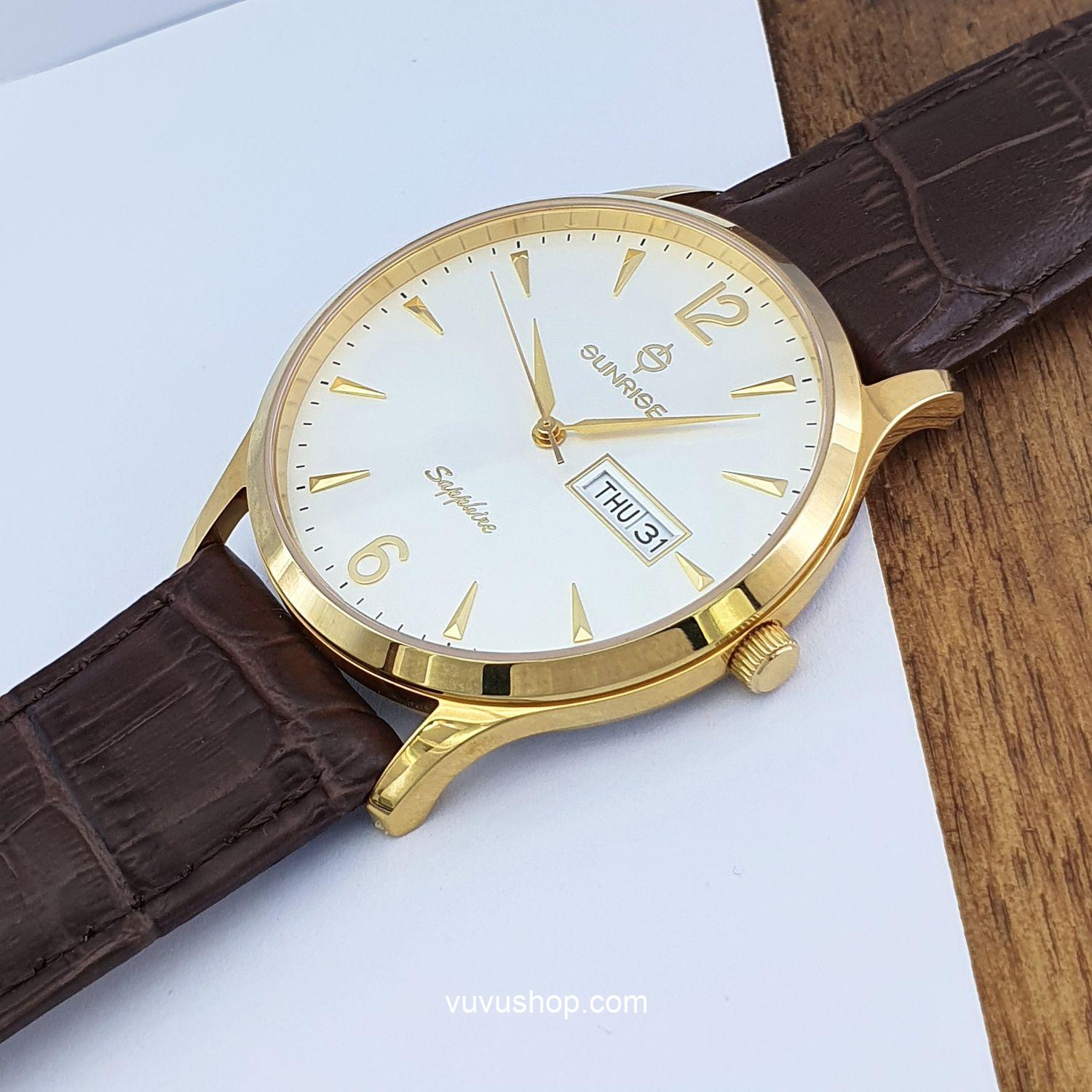 Đồng hồ nam SUNRISE DM778PWA - Chính hãng - Ảnh 13