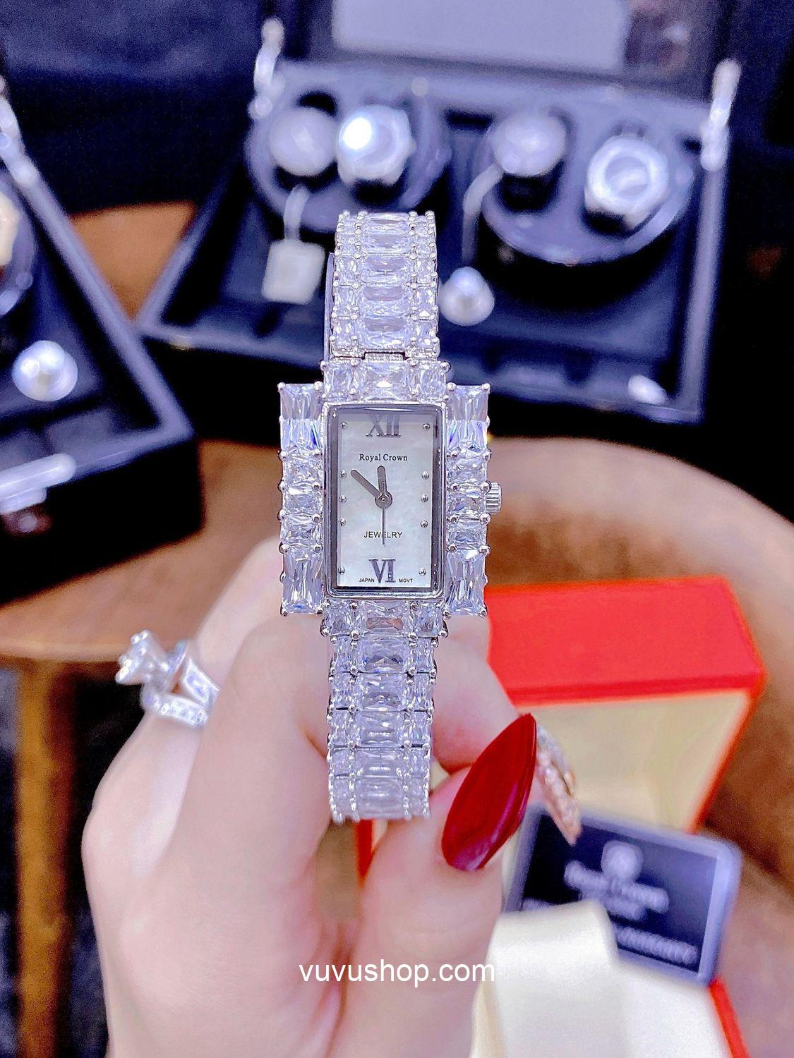 Đồng hồ nữ ROYAL CROWN 6524 - Fullbox