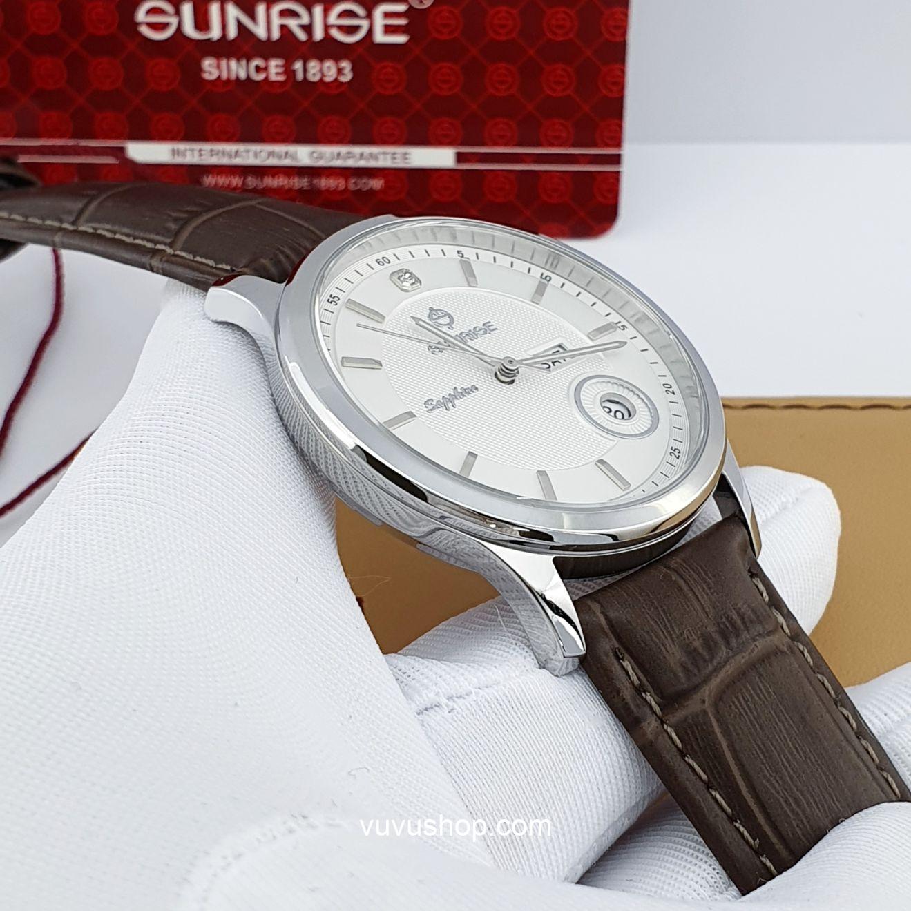 Đồng hồ nam SUNRISE DM782PWA Chính hãng - Ảnh 18