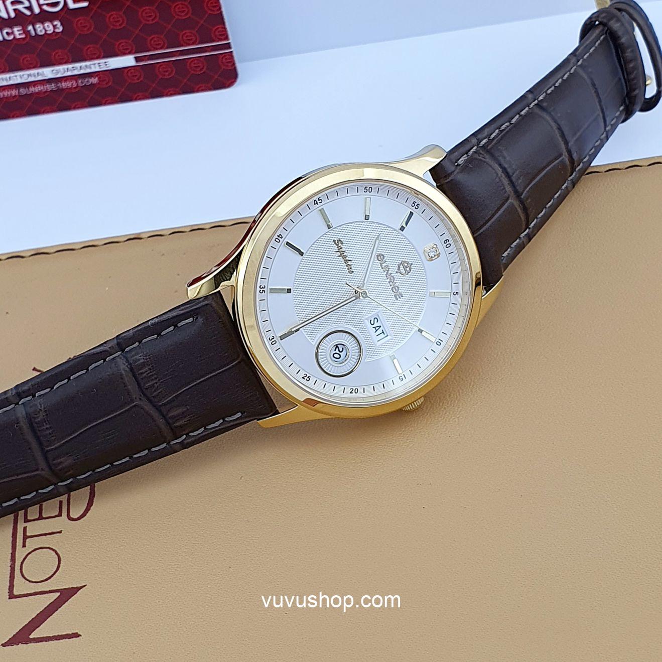 Đồng hồ nam SUNRISE DM782PWA Chính hãng - Ảnh 24