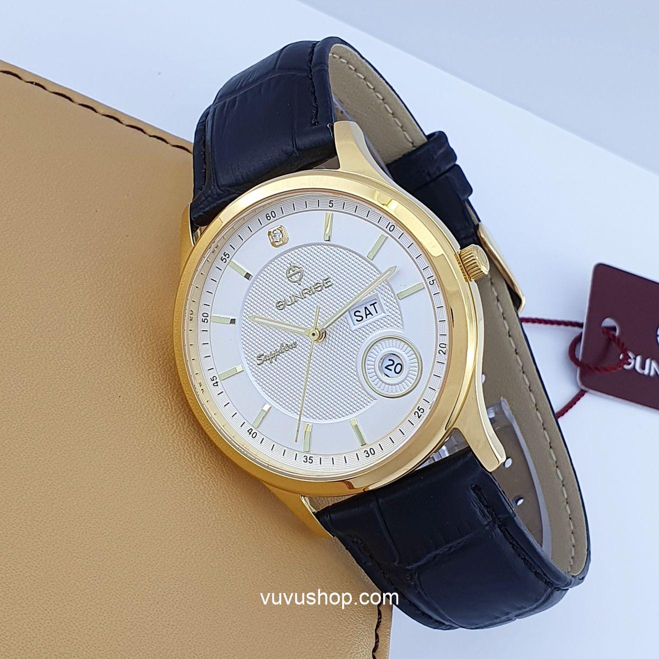 Đồng hồ nam SUNRISE DM782PWA Chính hãng