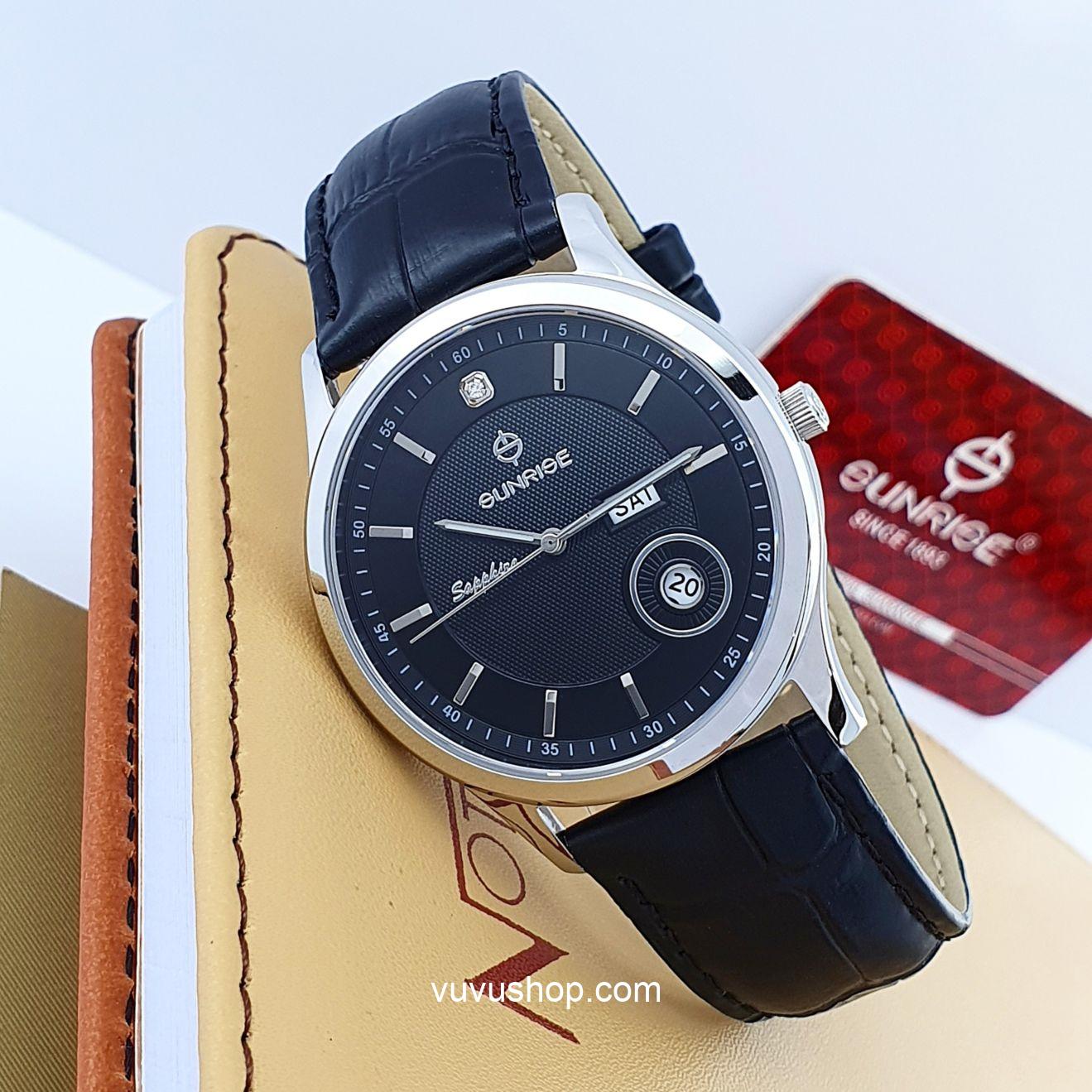 Đồng hồ nam SUNRISE DM782PWA Chính hãng - Ảnh 5