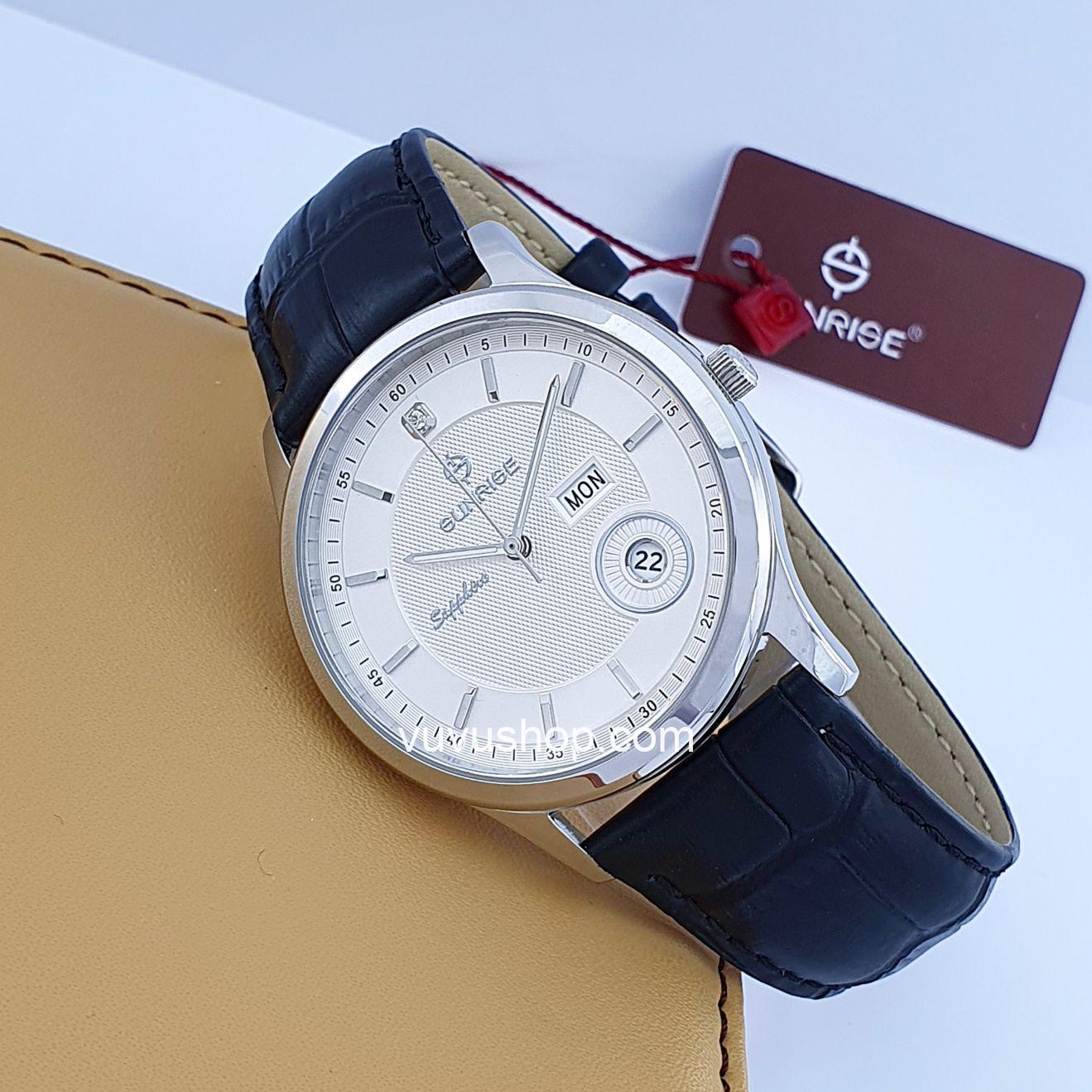 Đồng hồ nam SUNRISE DM782PWA Chính hãng - Ảnh 6