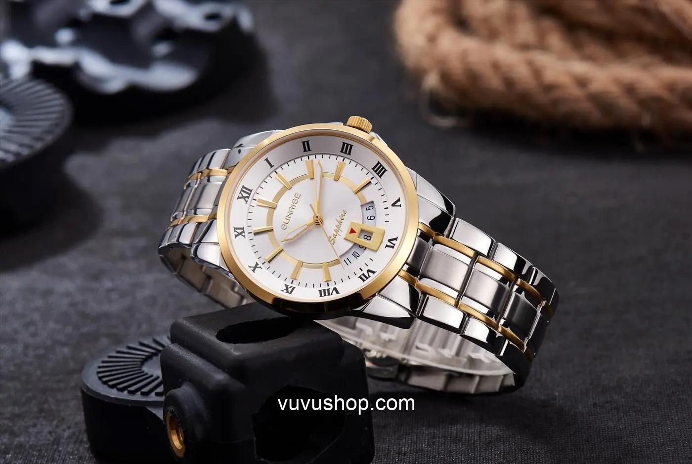 Đồng hồ nam SUNRISE DM771SWB - Ảnh 4