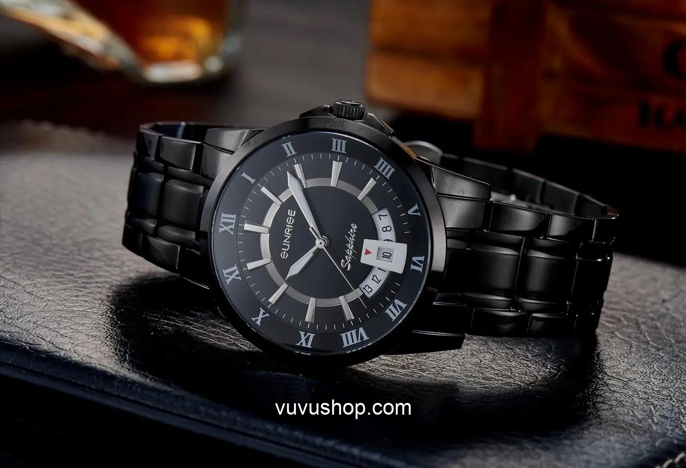 Đồng hồ nam SUNRISE DM771SWB - Ảnh 8