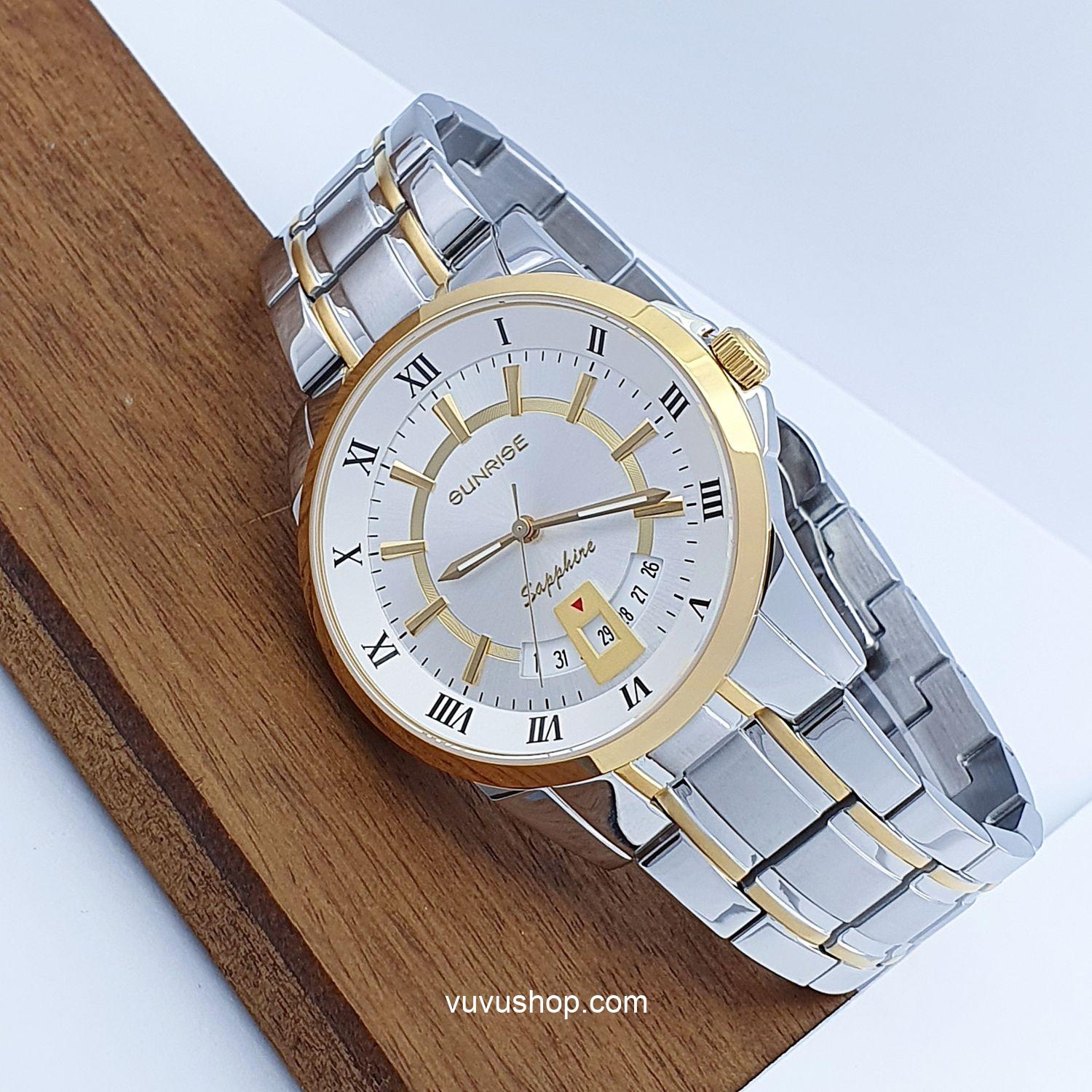 Đồng hồ nam SUNRISE DM771SWB Chính hãng