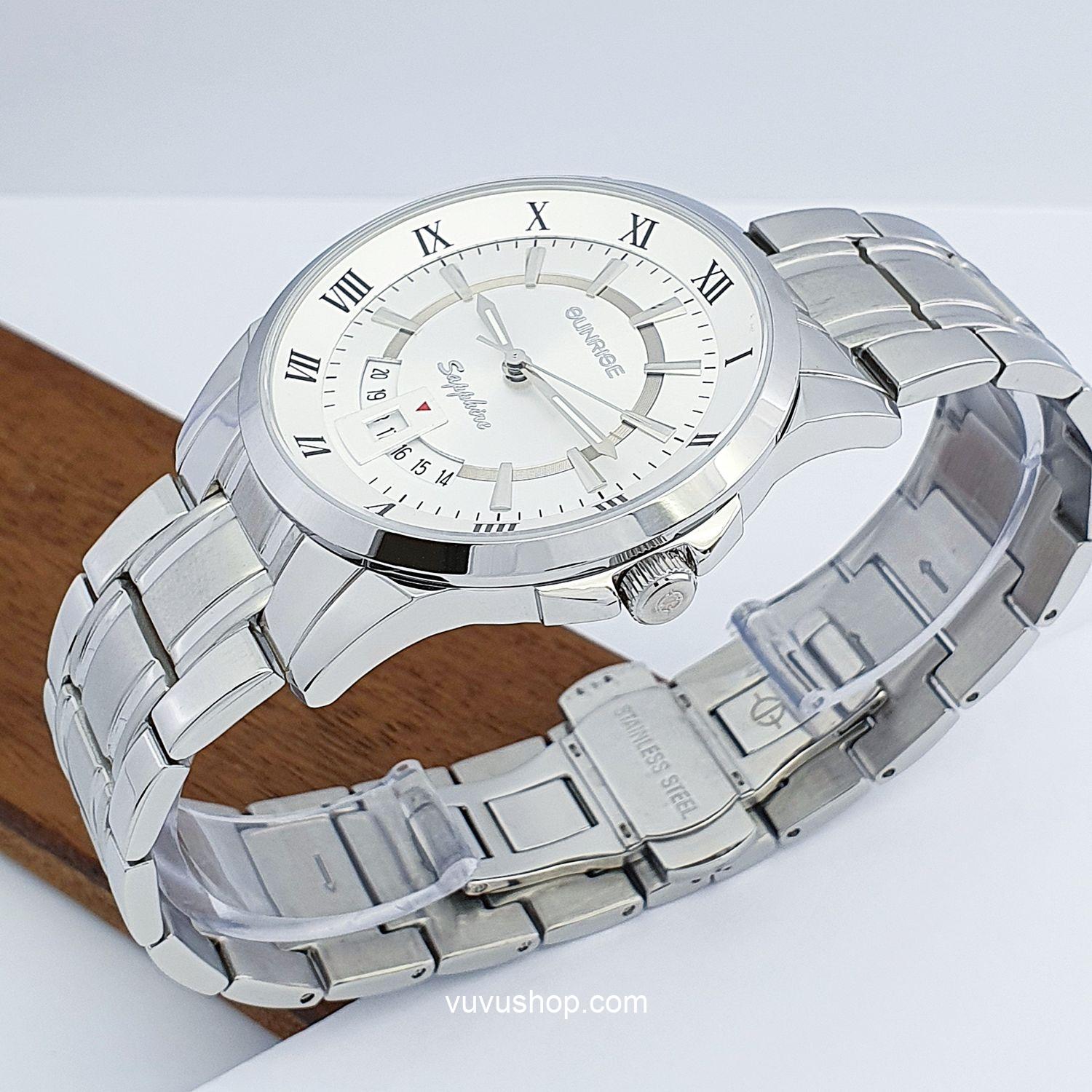 Đồng hồ nam SUNRISE DM771SWB - Ảnh 19