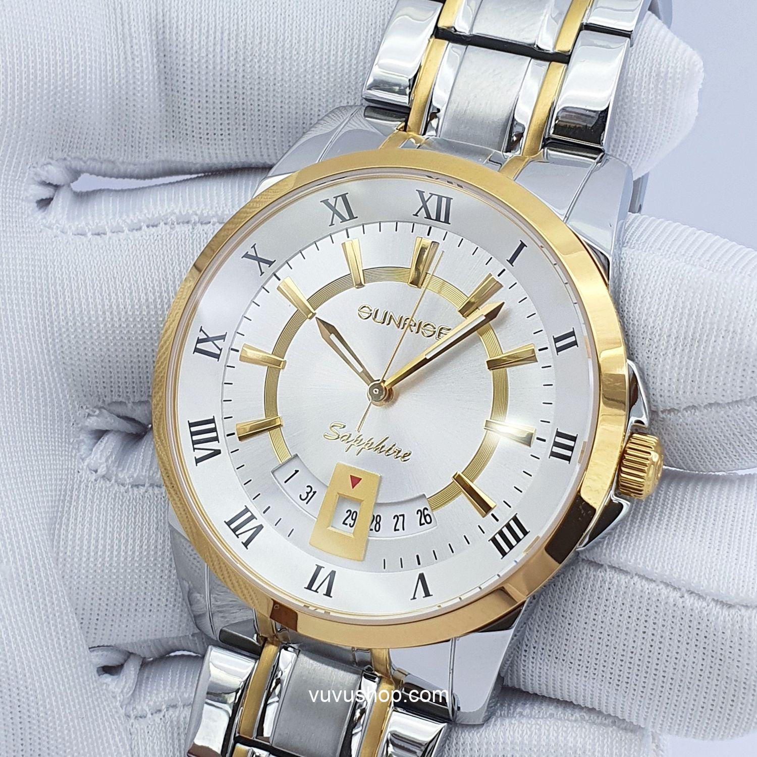 Đồng hồ nam SUNRISE DM771SWB Chính hãng - Ảnh 8