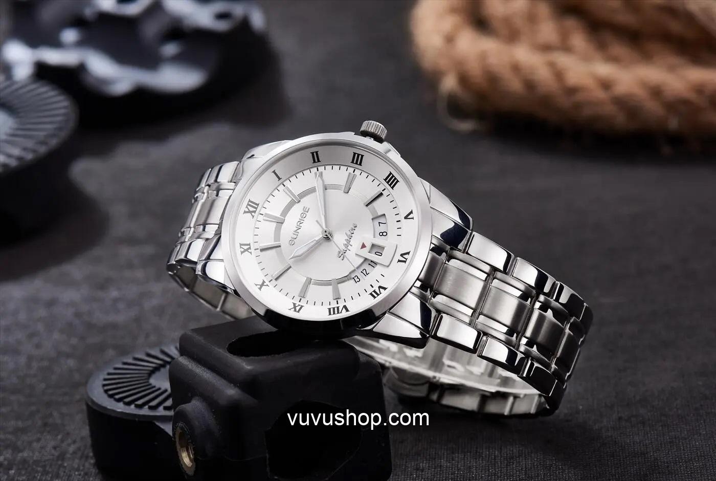 Đồng hồ nam SUNRISE DM771SWB - Ảnh 6