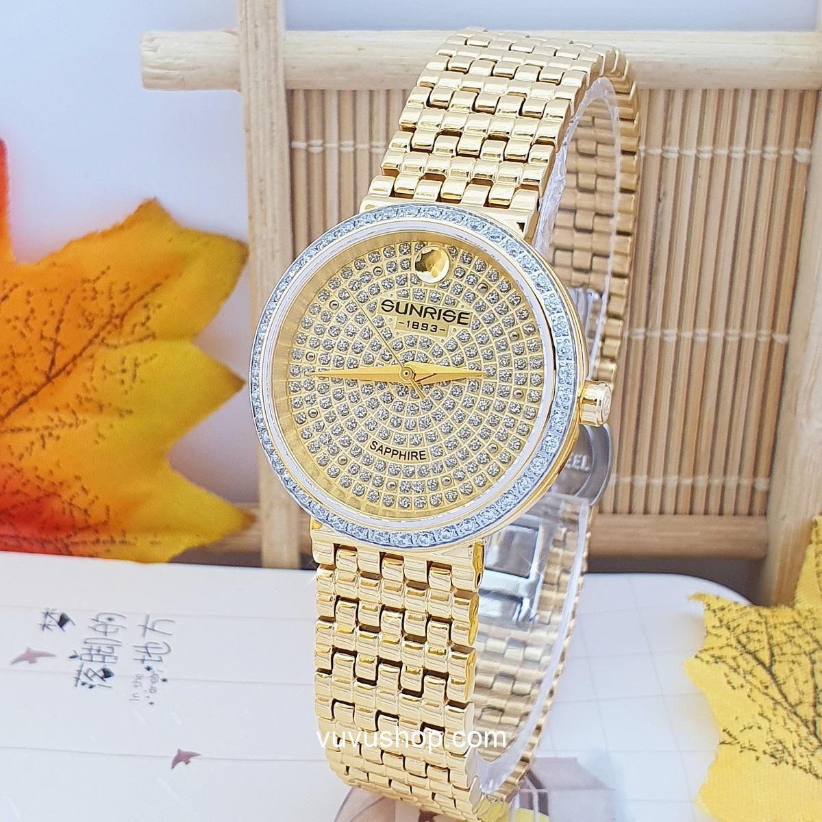 Đồng hồ nữ SUNRISE 9807AA Chính hãng