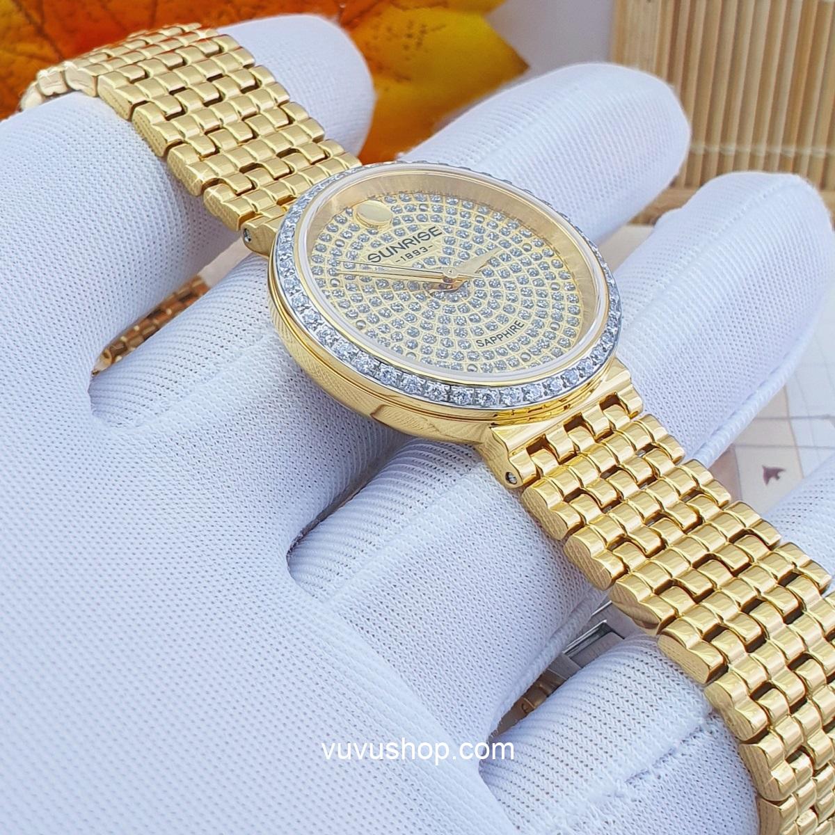 Đồng hồ nữ SUNRISE 9807AA Chính hãng - Ảnh 3