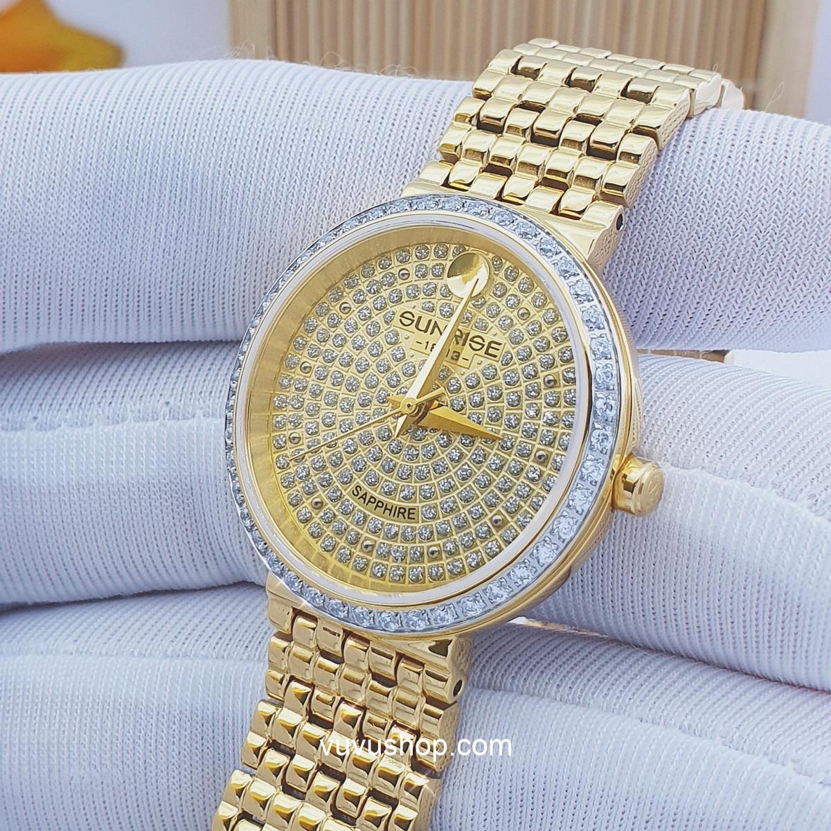 Đồng hồ nữ SUNRISE 9807AA Chính hãng - Ảnh 4