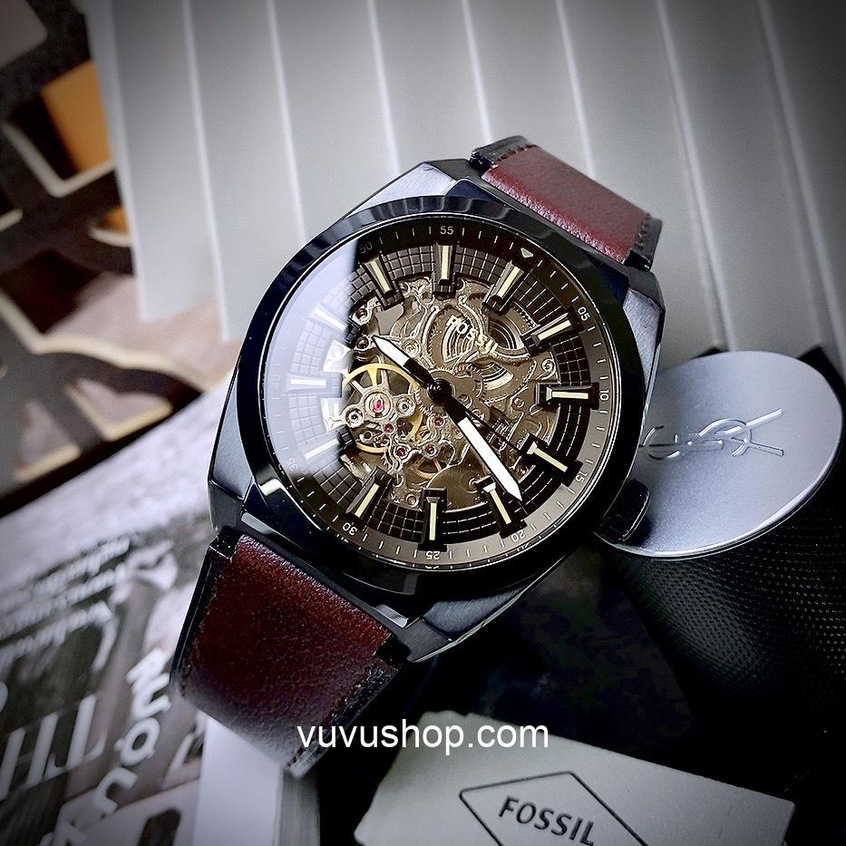 Đồng hồ nam Fossil Everet ME3207 Automatic Fullbox - Ảnh 3