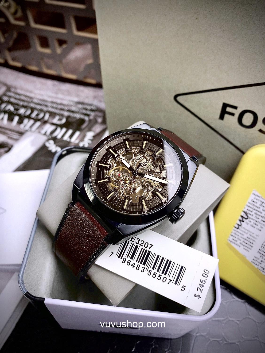 Đồng hồ nam Fossil Everet ME3207 Automatic Fullbox - Ảnh 7