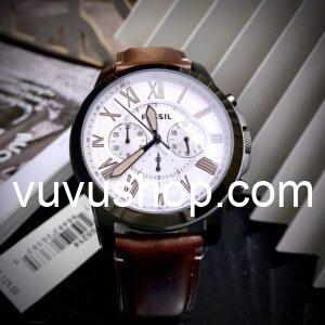 Đồng hồ nam Fossil FS5214 Grant Chronograph Fullbox