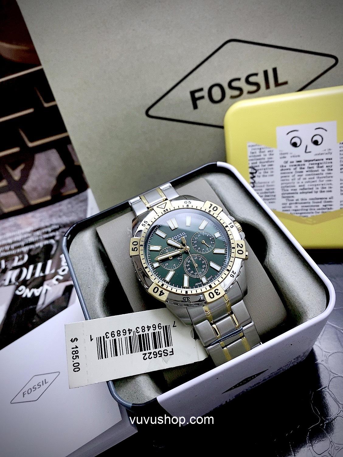 Đồng hồ nam Fossil FS5622 Garret Chronograph Fullbox - Ảnh 8