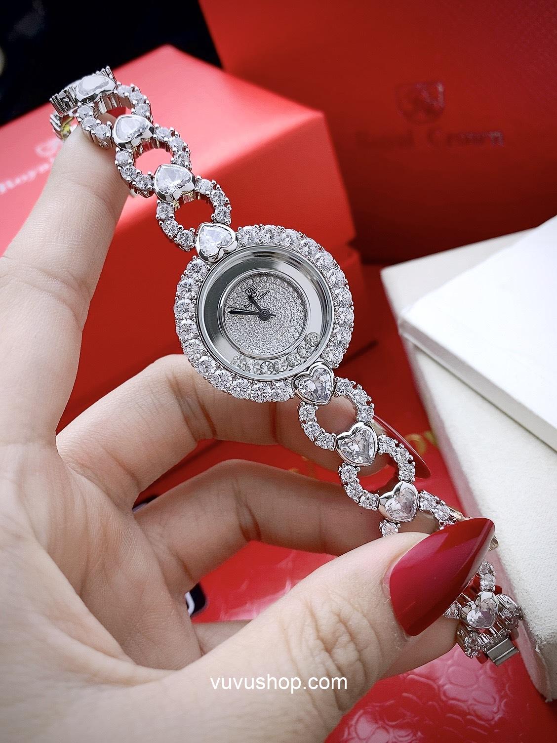 Đồng hồ nữ ROYAL CROWN 6255 Fullbox - Ảnh 4