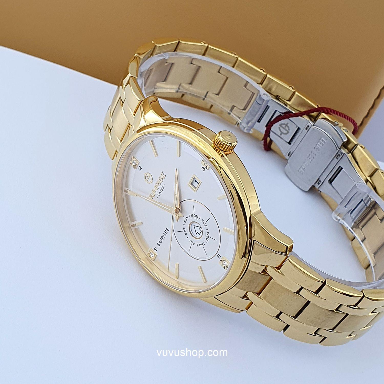 Đồng hồ nam SUNRISE 1137SA Chính hãng - Ảnh 10