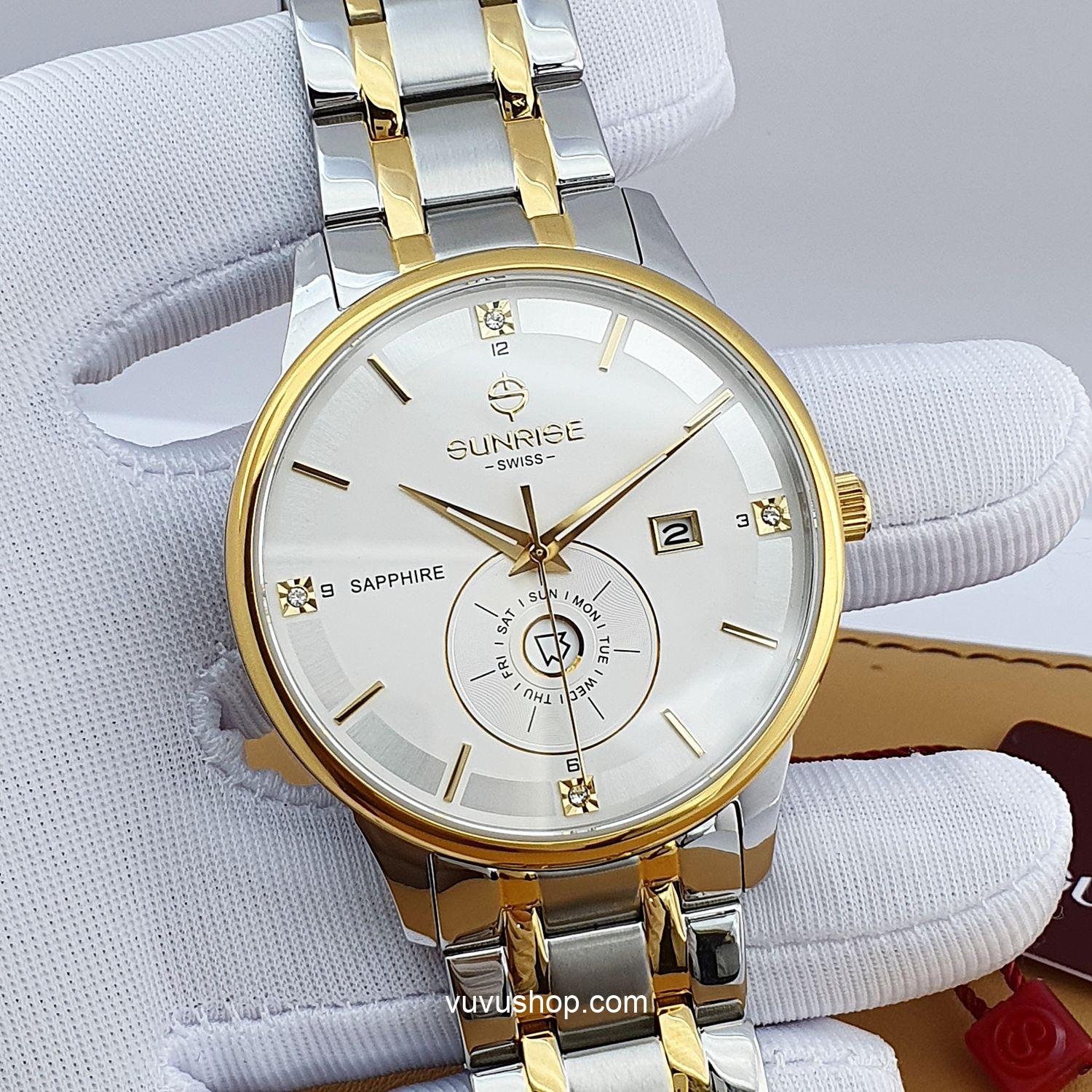 Đồng hồ nam SUNRISE 1137SA Chính hãng - Ảnh 12