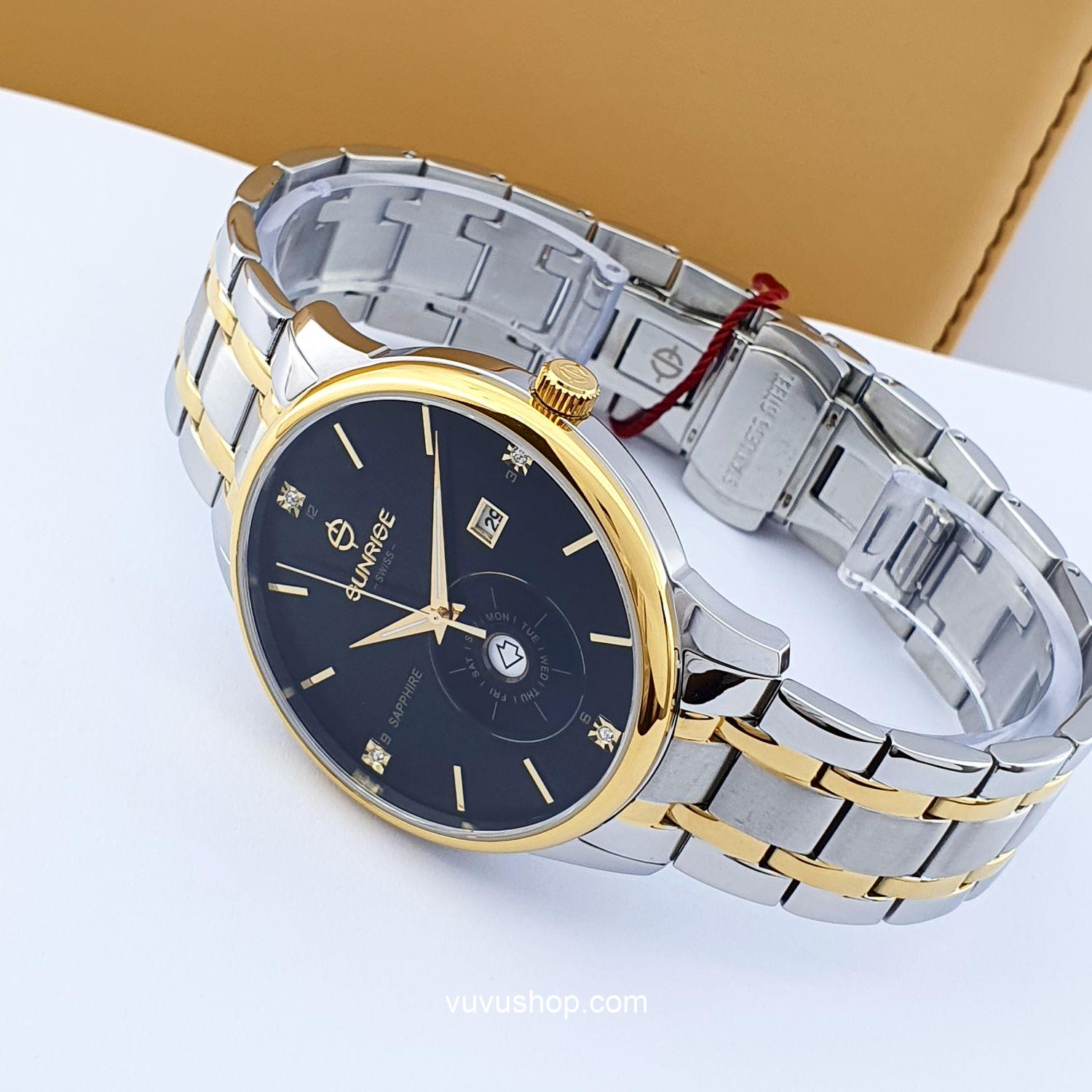 Đồng hồ nam SUNRISE 1137SA Chính hãng - Ảnh 4