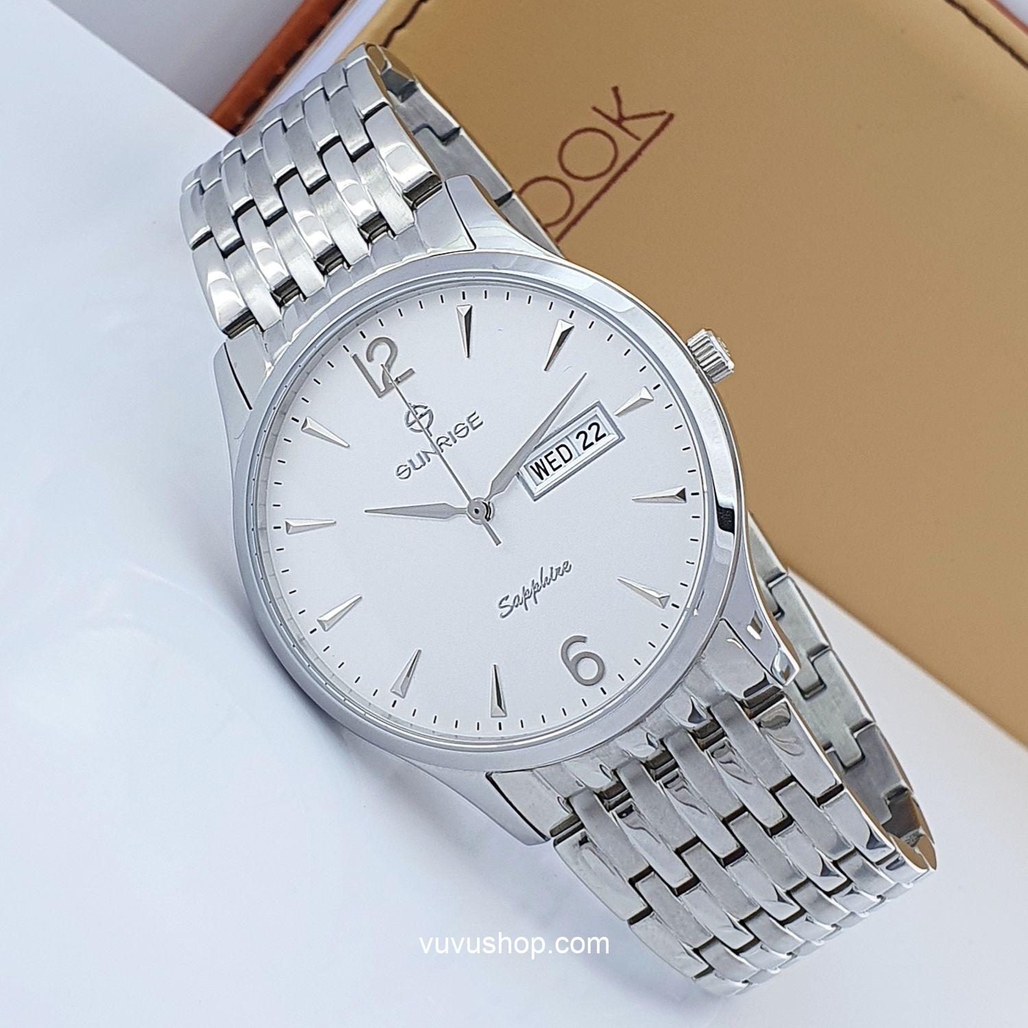 Đồng hồ nam SUNRISE DM778SWA Chính hãng - Ảnh 2