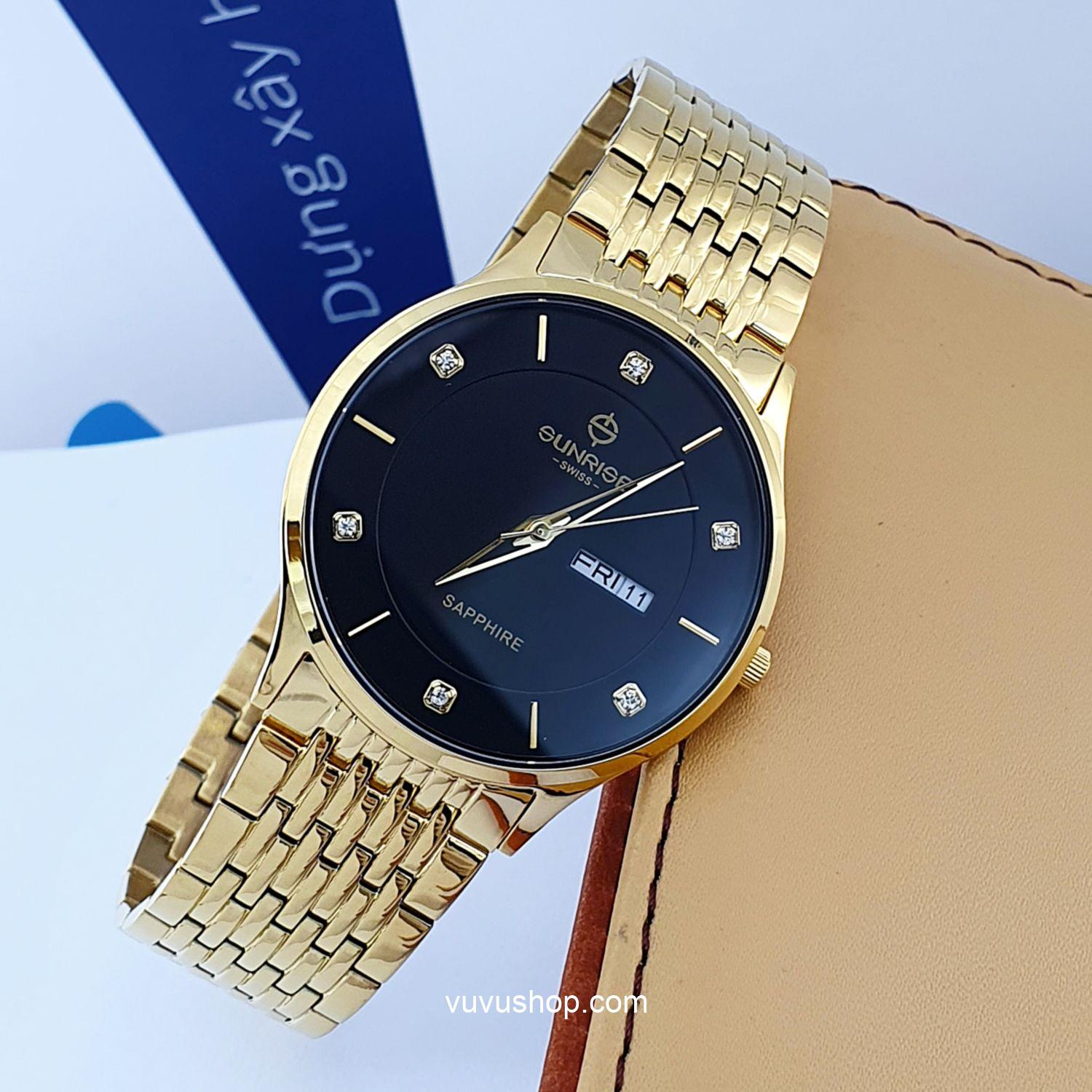 Đồng hồ nam SUNRISE 1109SB Chính hãng - Ảnh 2