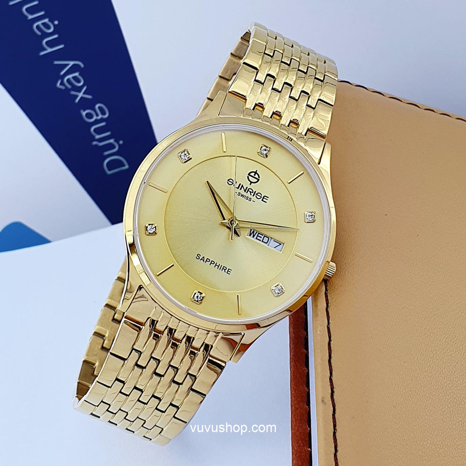 Đồng hồ nam SUNRISE 1109SB Chính hãng