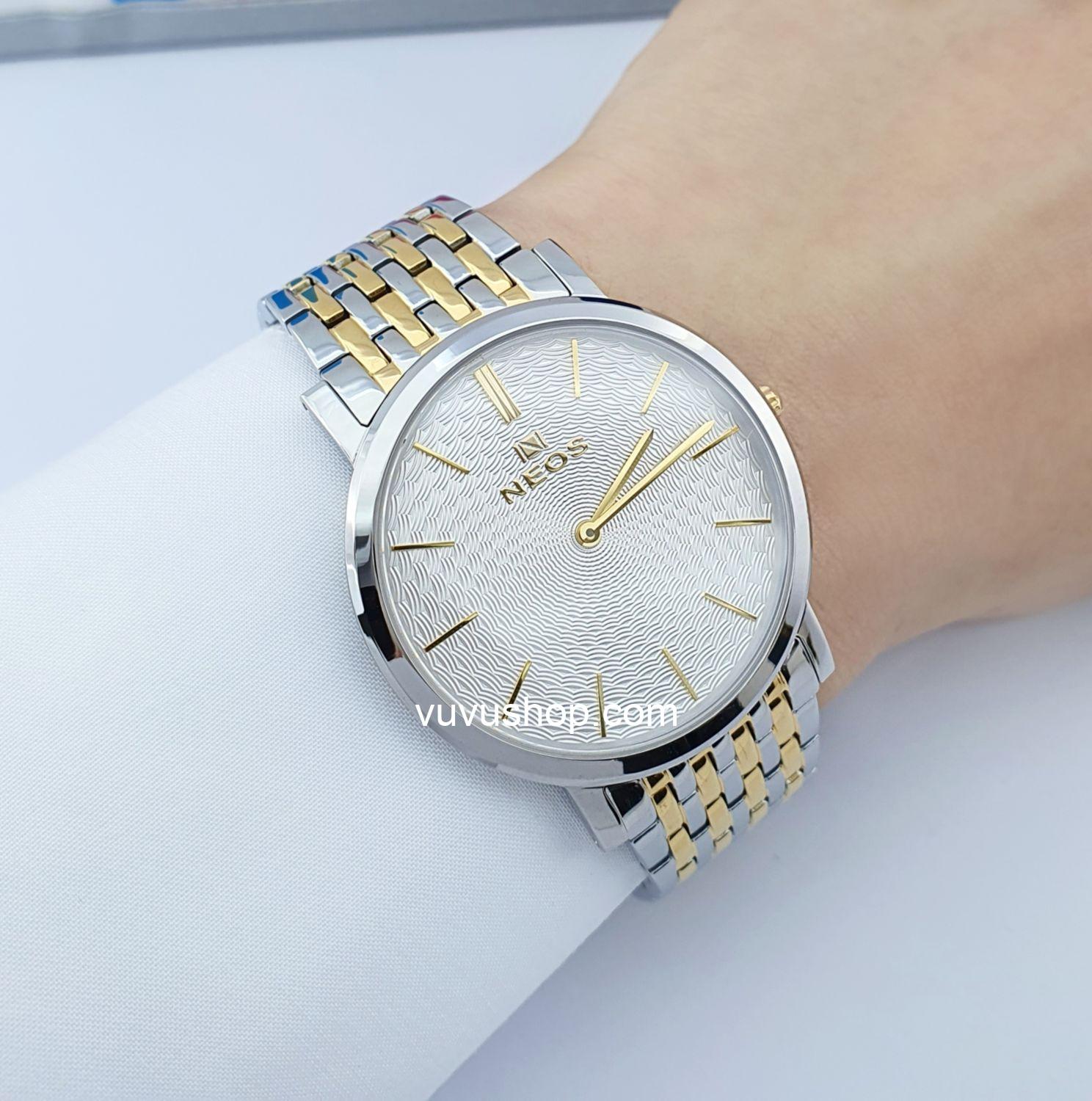 Đồng hồ nam NEOS N-40577M Siêu mỏng Chính hãng - Ảnh 5