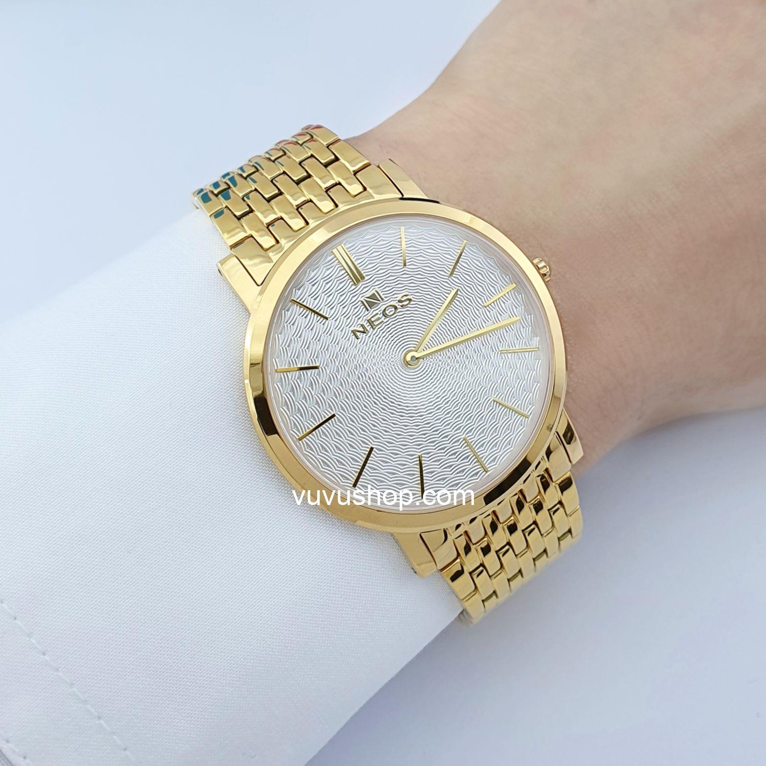 Đồng hồ nam NEOS N-40577M Siêu mỏng Chính hãng - Ảnh 6