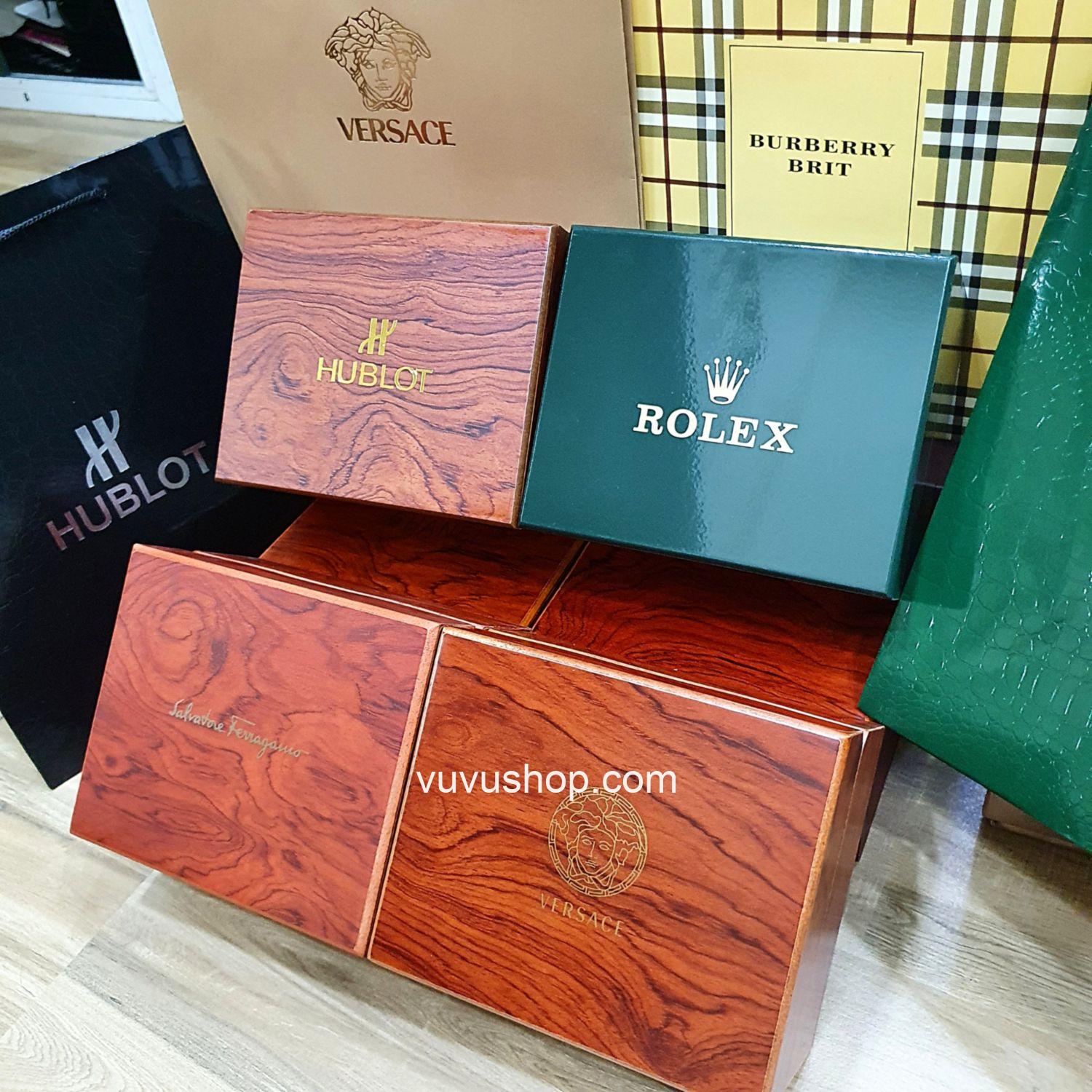 Hộp đồng hồ fullbox - Hộp gỗ đồng hồ thương hiệu
