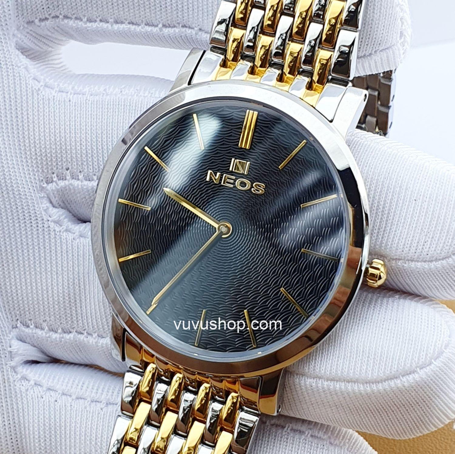 Đồng hồ nam NEOS N-40577M Siêu mỏng Chính hãng - Ảnh 3